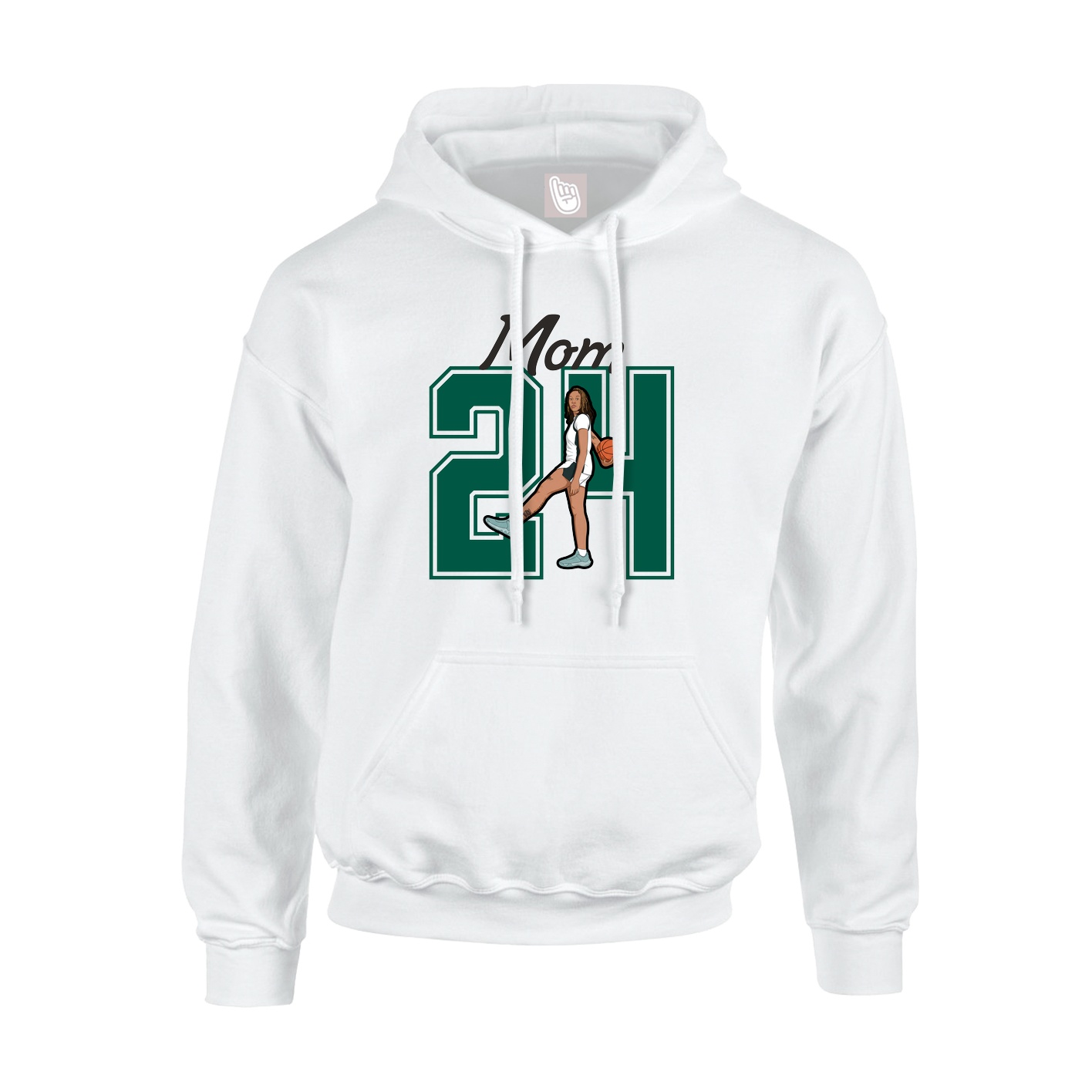 Youth Hoodie — Mothers Day Shirsey in White