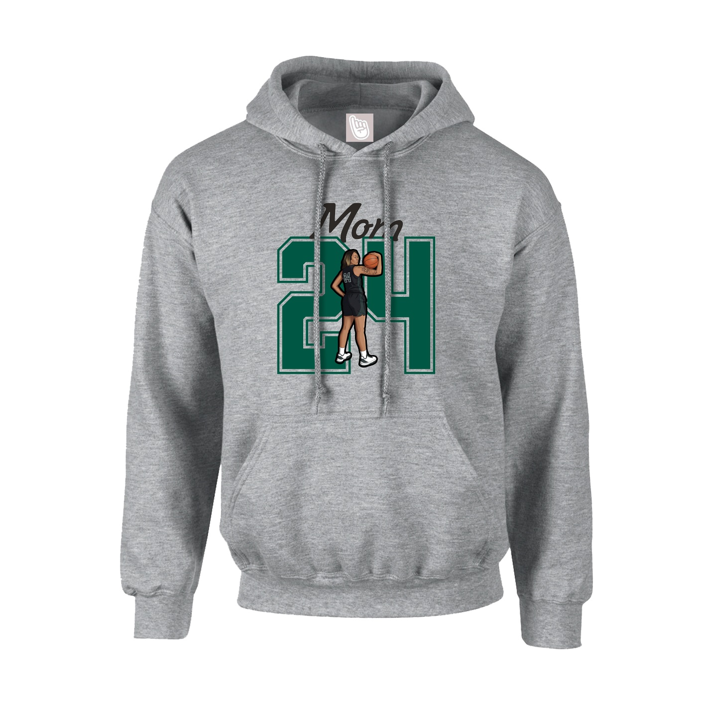 Youth Hoodie — Mothers Day Shirsey in Grey