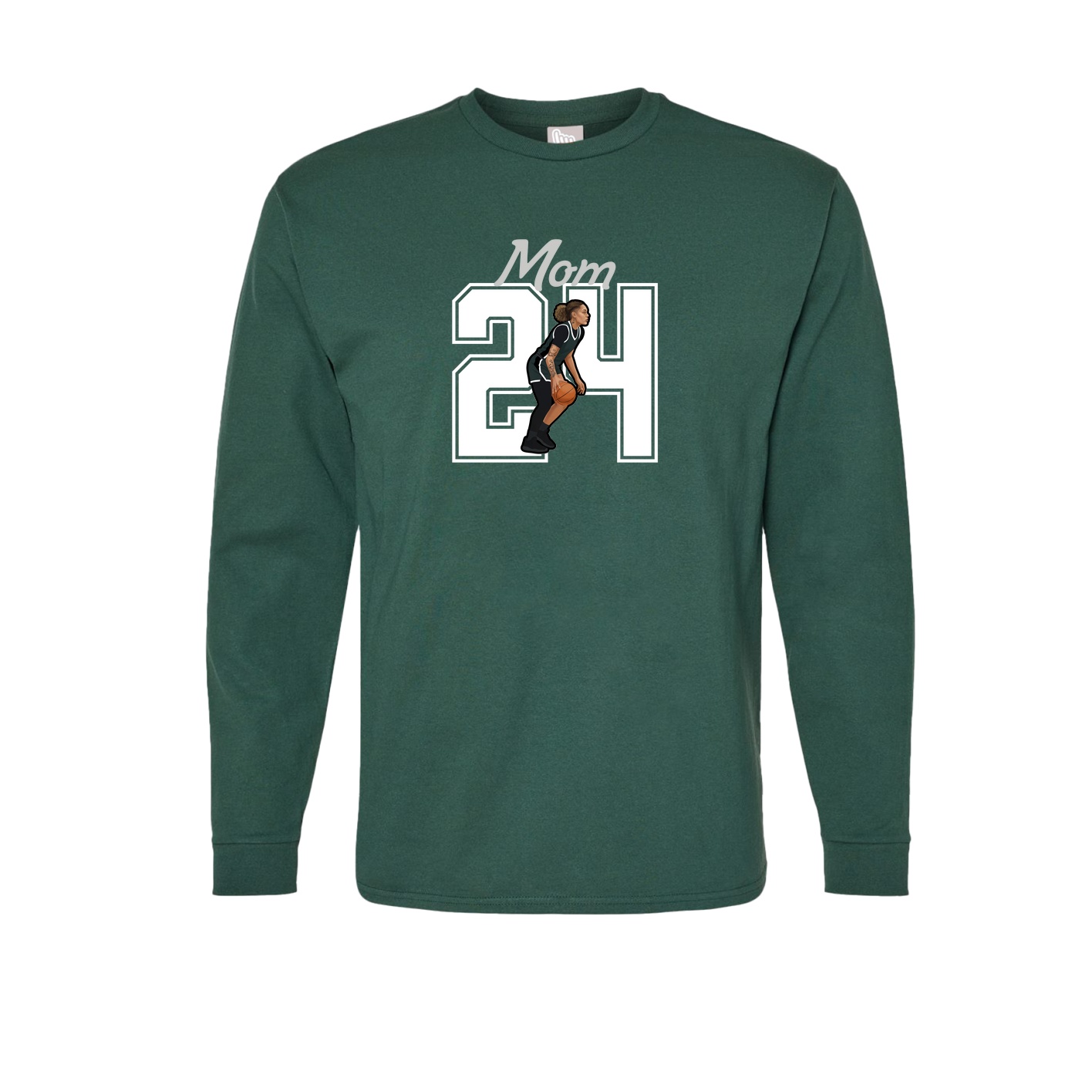 Long Sleeve Tee — Mothers Day Shirsey in Green