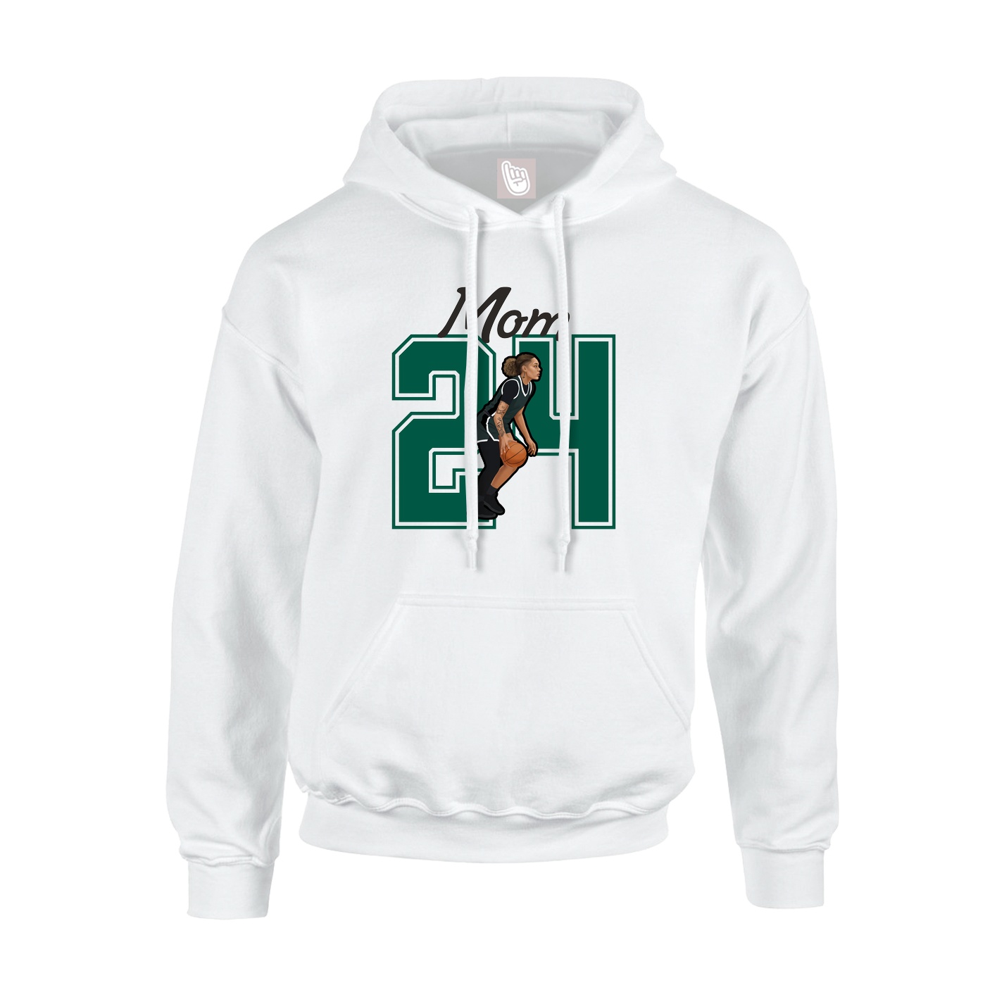 Youth Hoodie — Mothers Day Shirsey in White