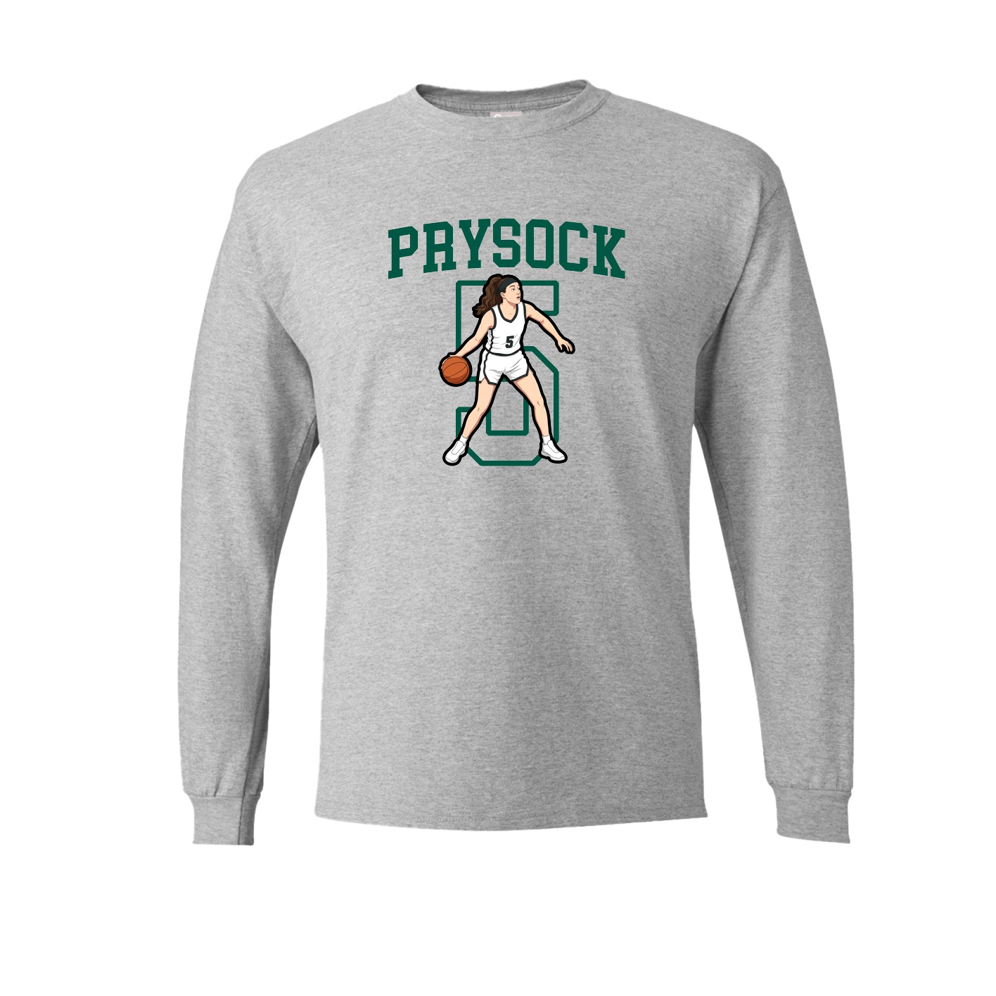 Long Sleeve Tee — Shirsey in Grey