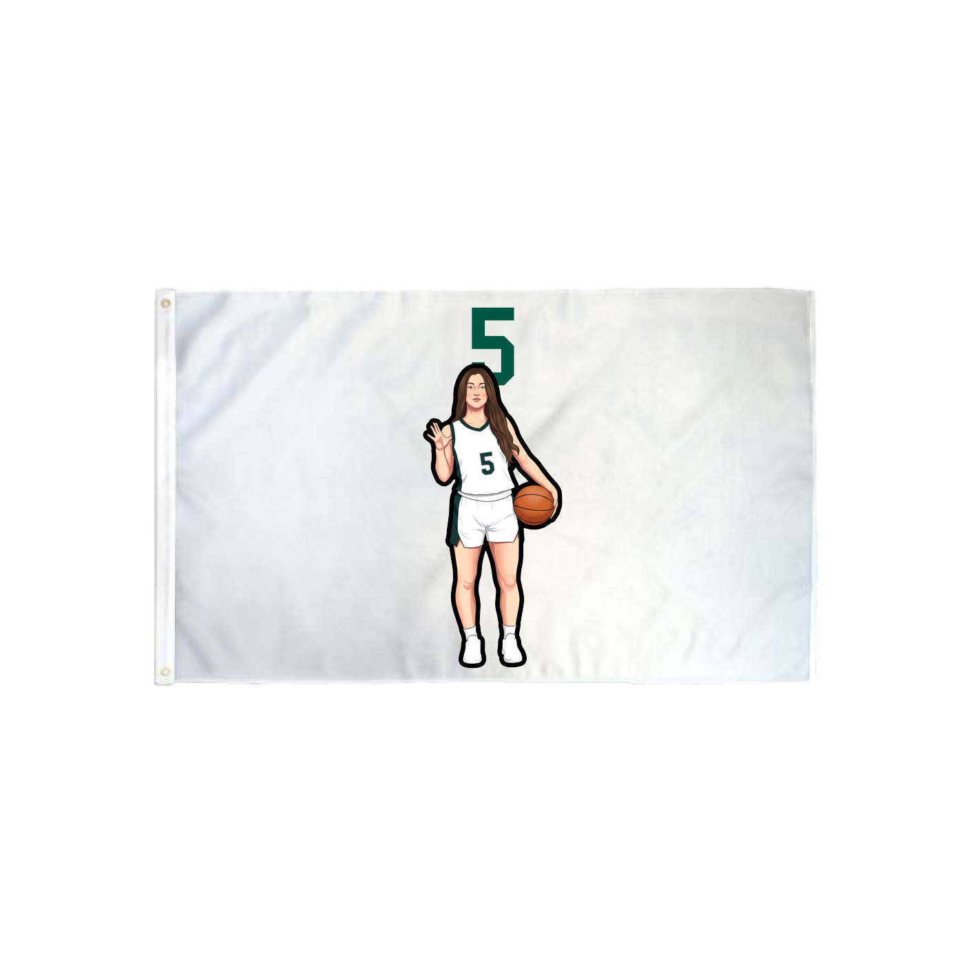 3x5 Flag — Number Top in Classic