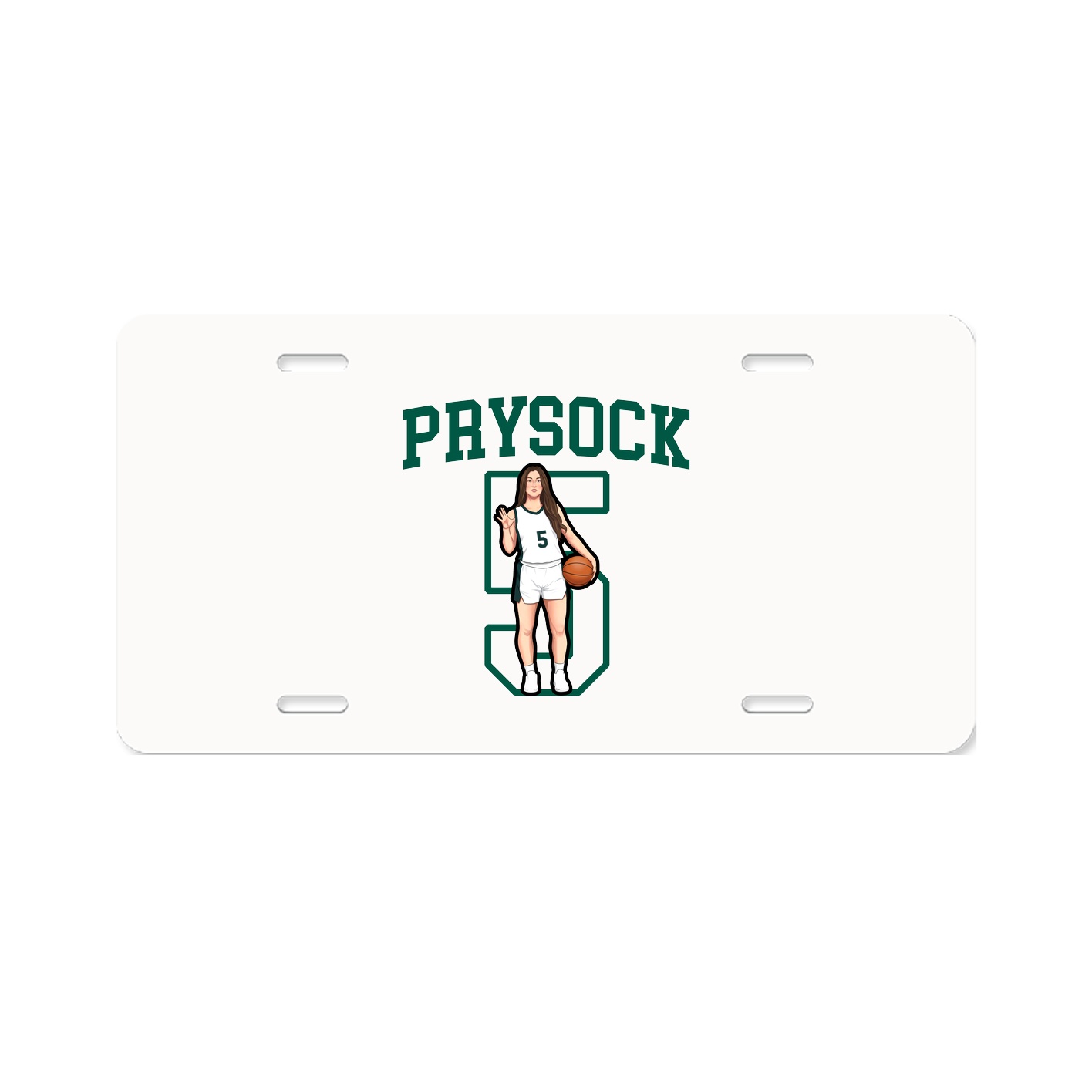License Plate — Shirsey in Classic