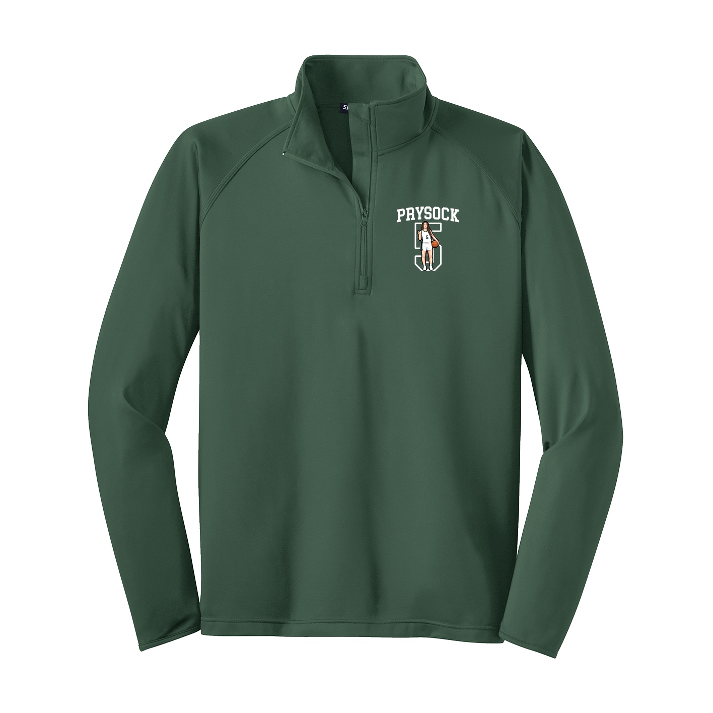 Q-Zip Pullover — Shirsey in Green