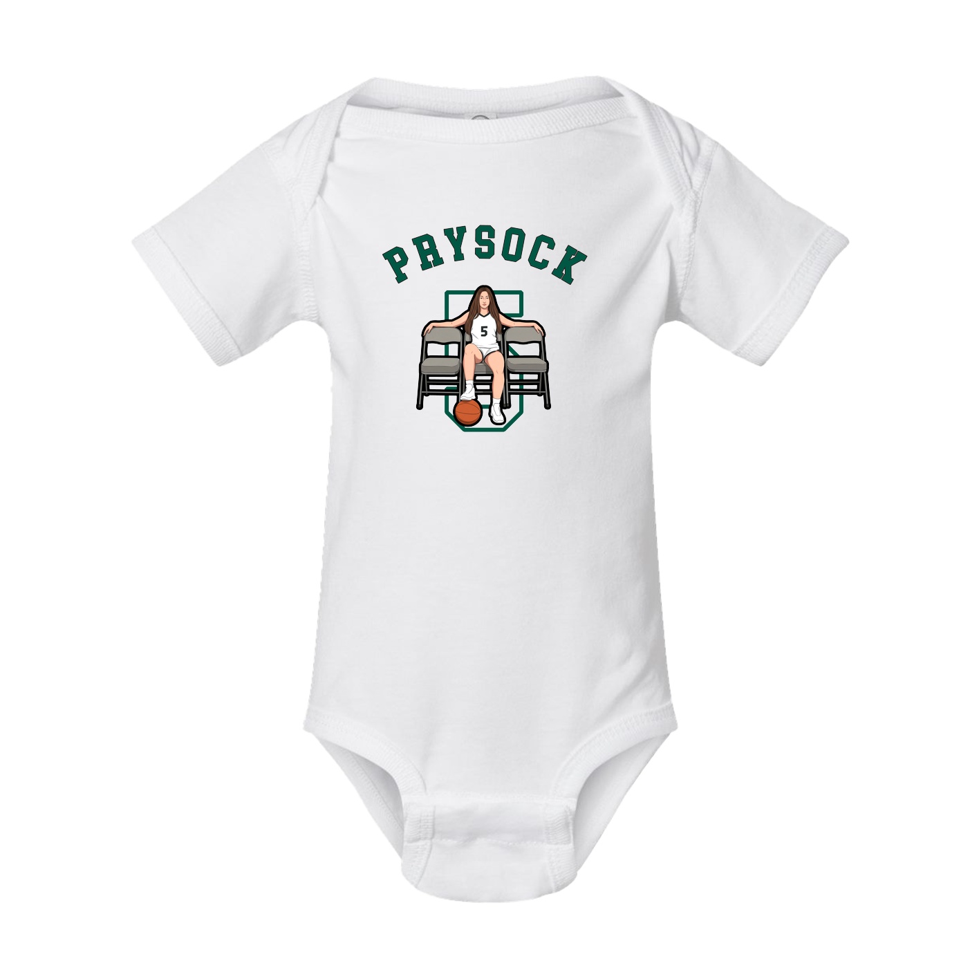 Baby Onesie — Shirsey Arch in White