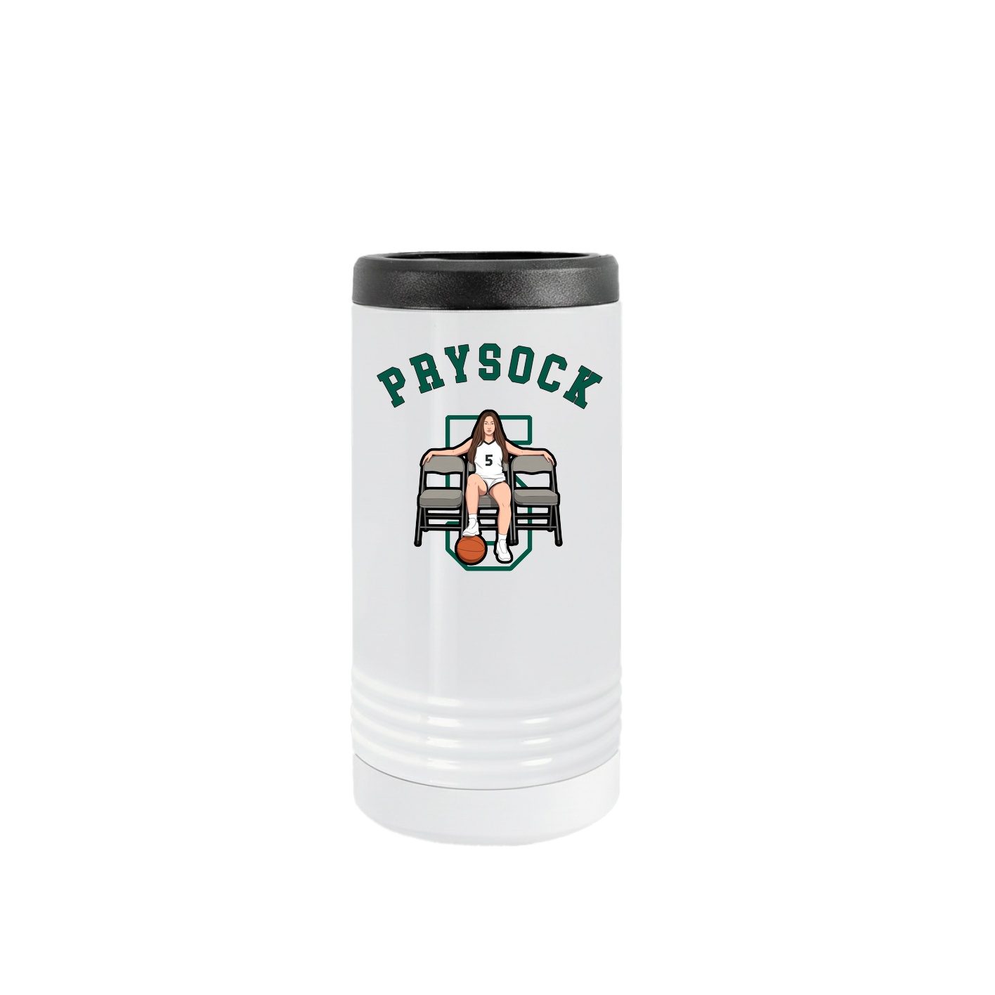 Slim Beverage Holder — Shirsey Arch in White