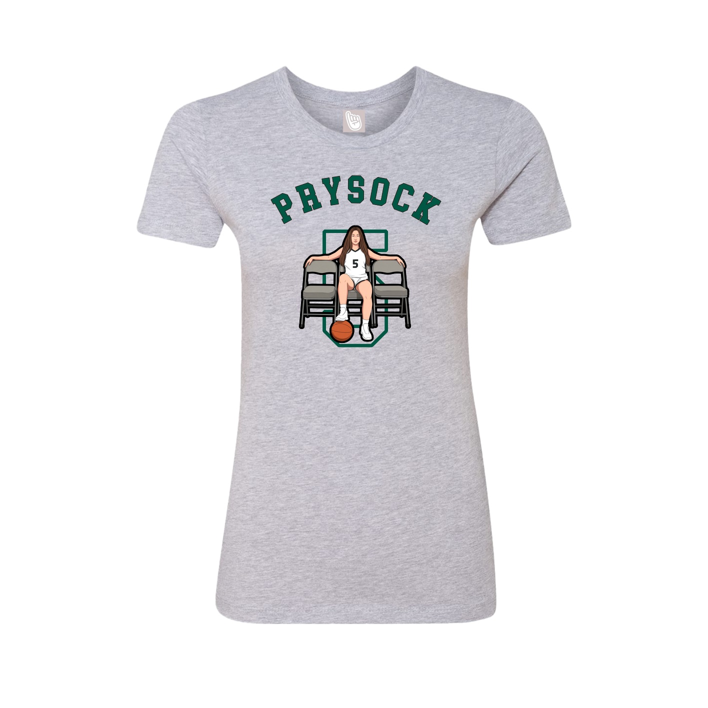 Womens Tee — Shirsey Arch in Grey