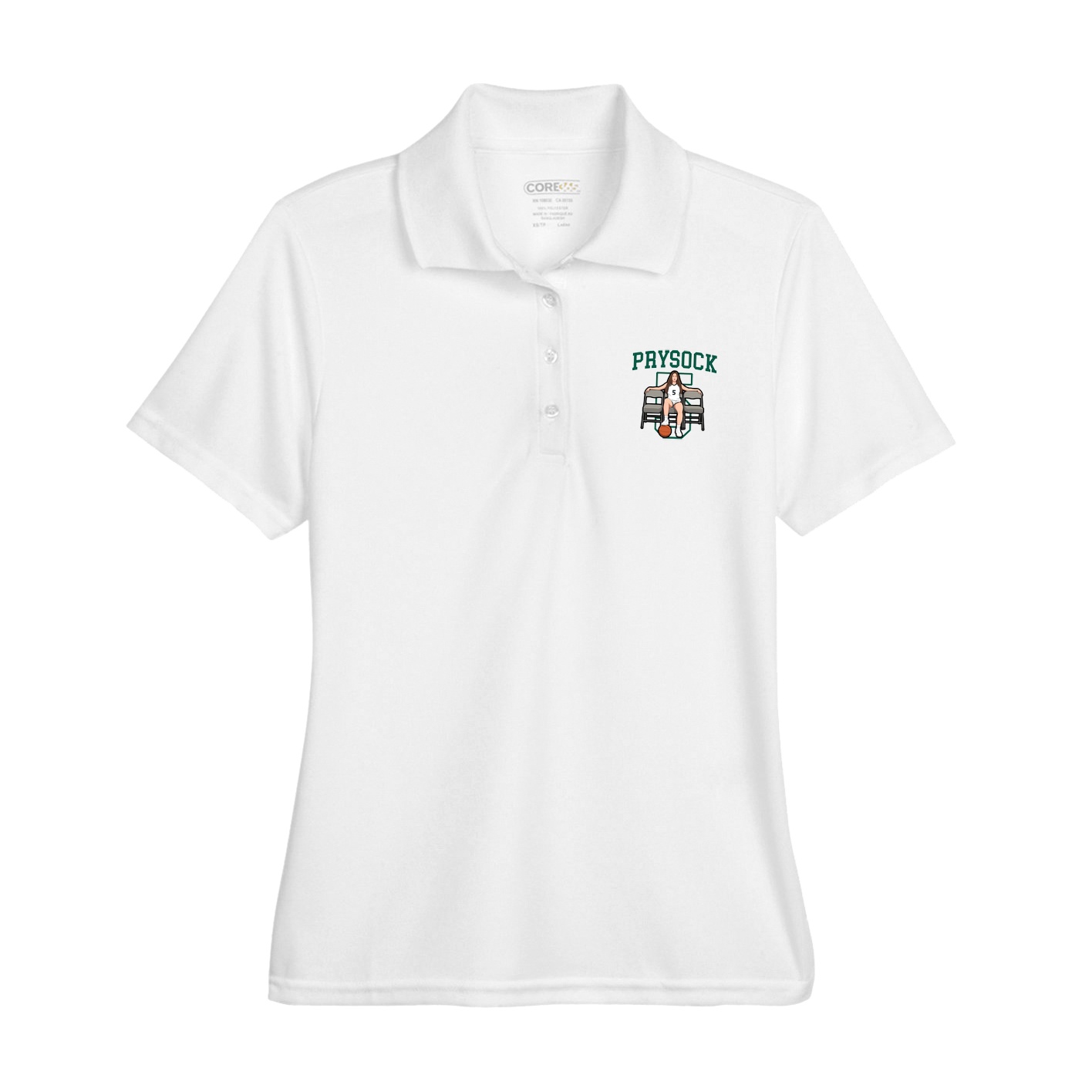 Womens Performance Polo — Shirsey in White
