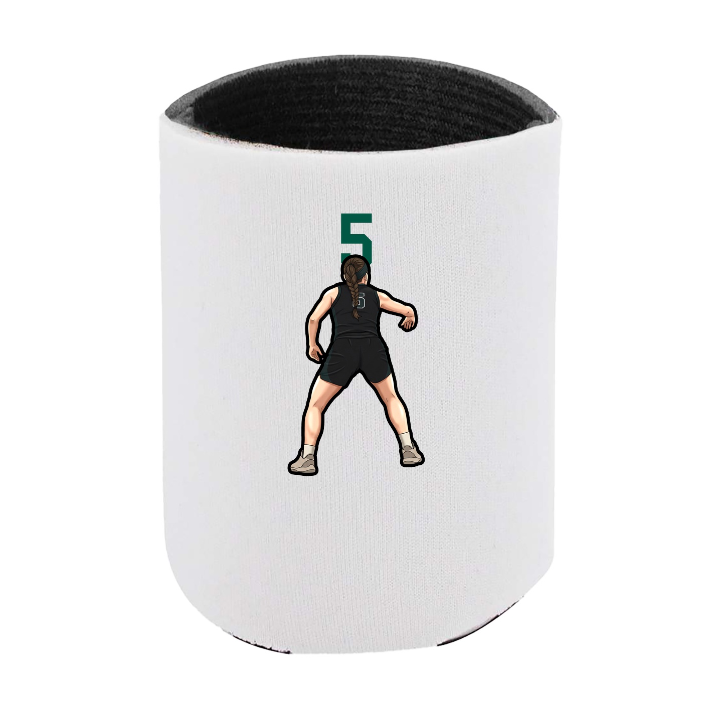 Can Holder — Number Top in White