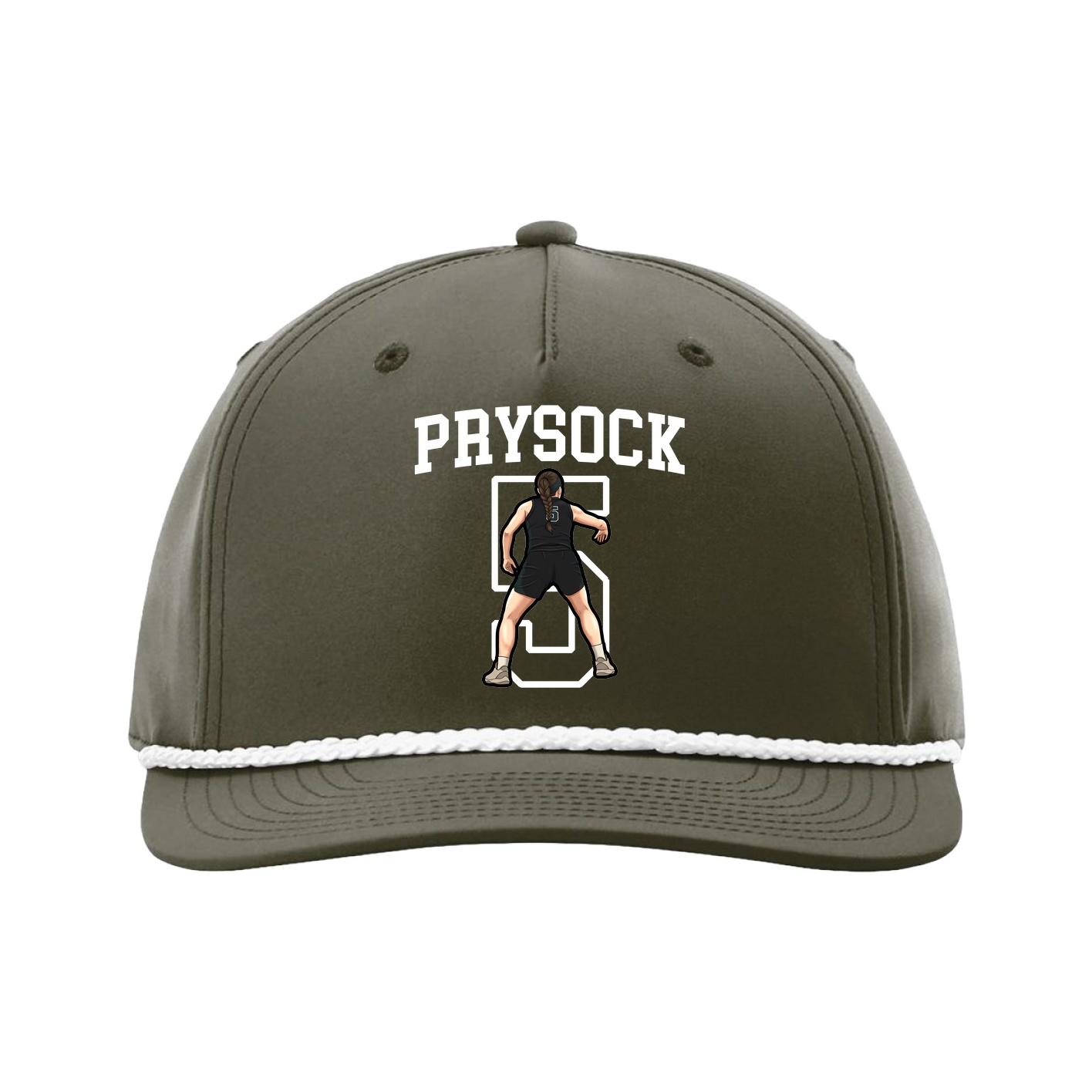 Five-Panel Classic Rope Cap — Shirsey in Green