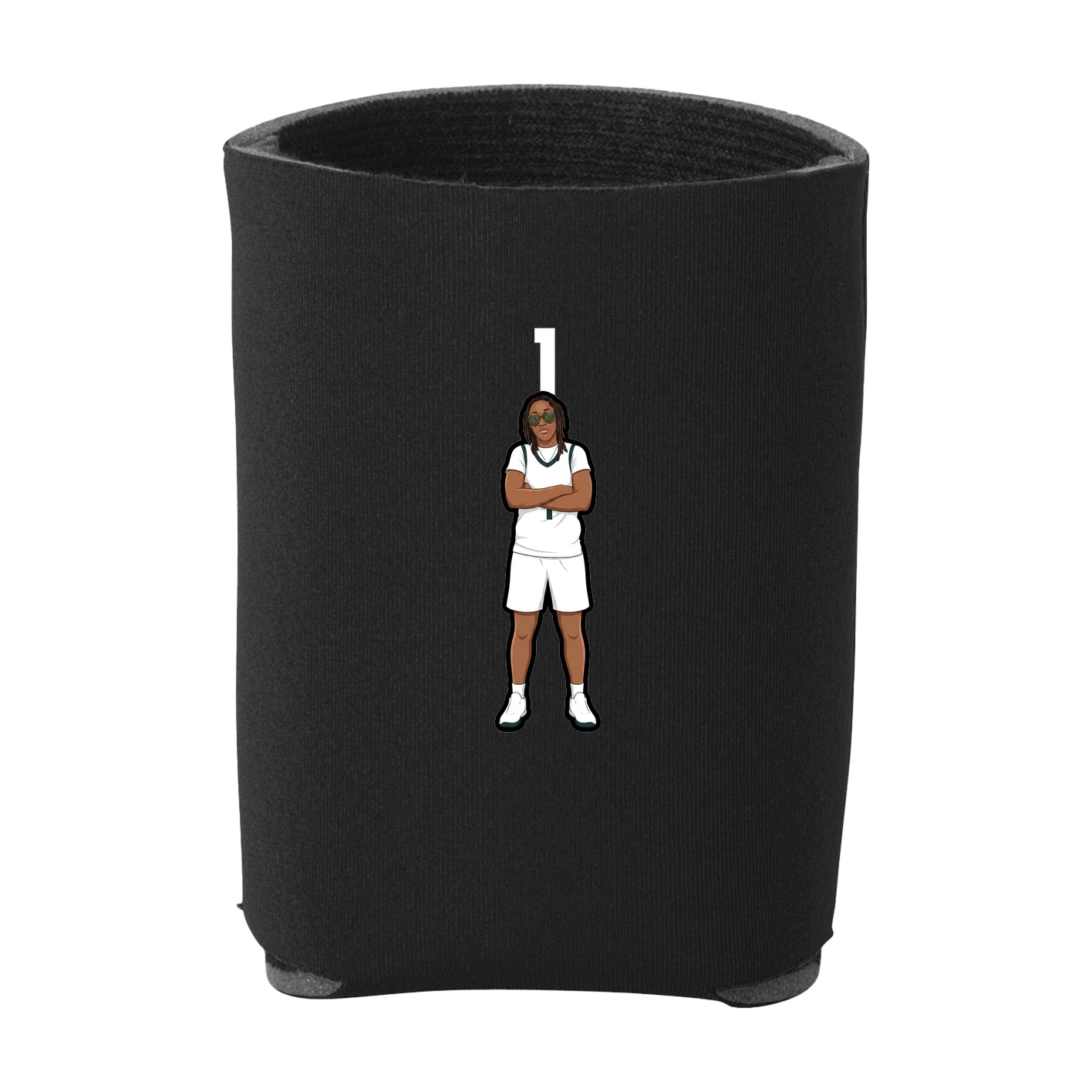 Can Holder — Number Top in Black
