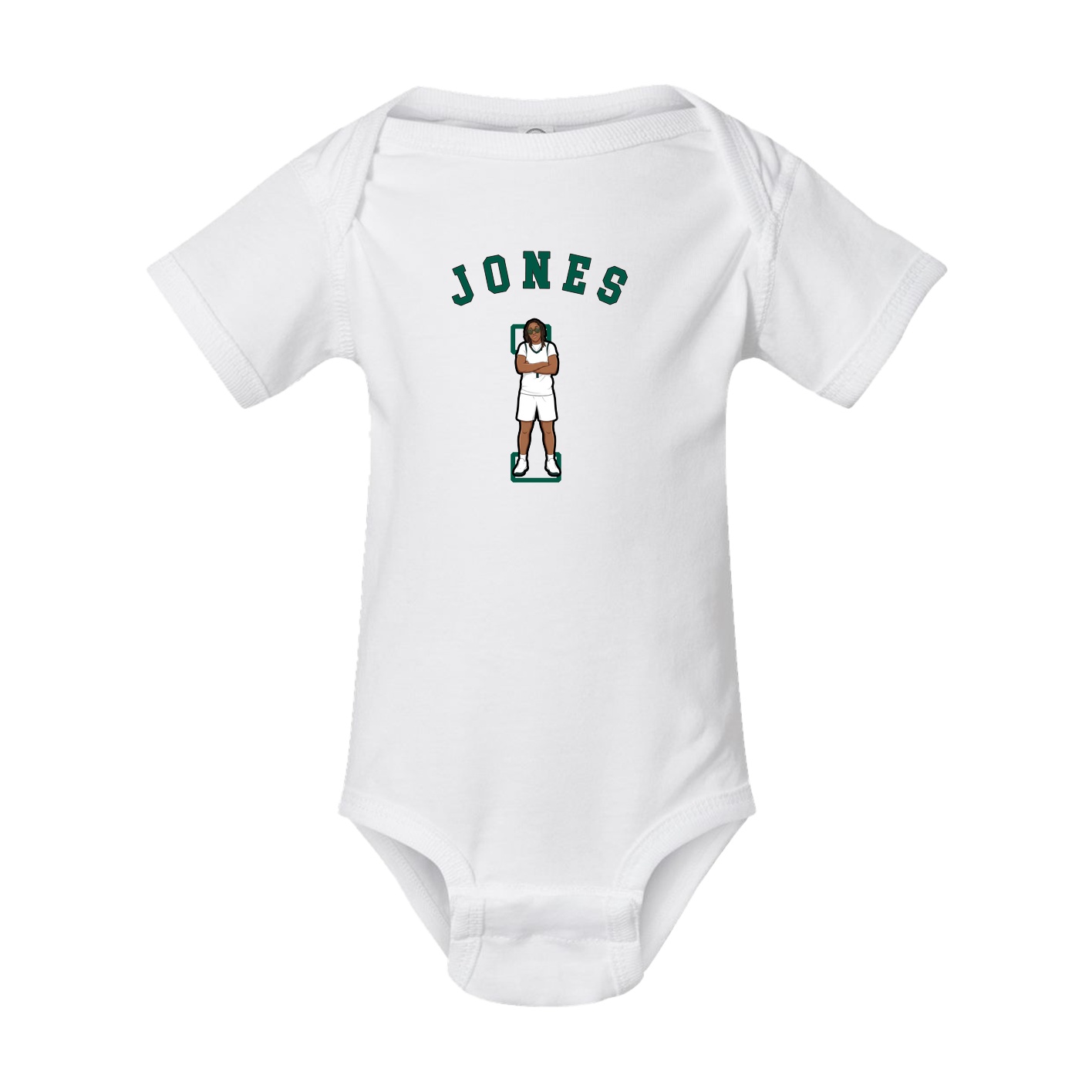 Baby Onesie — Shirsey Arch in White