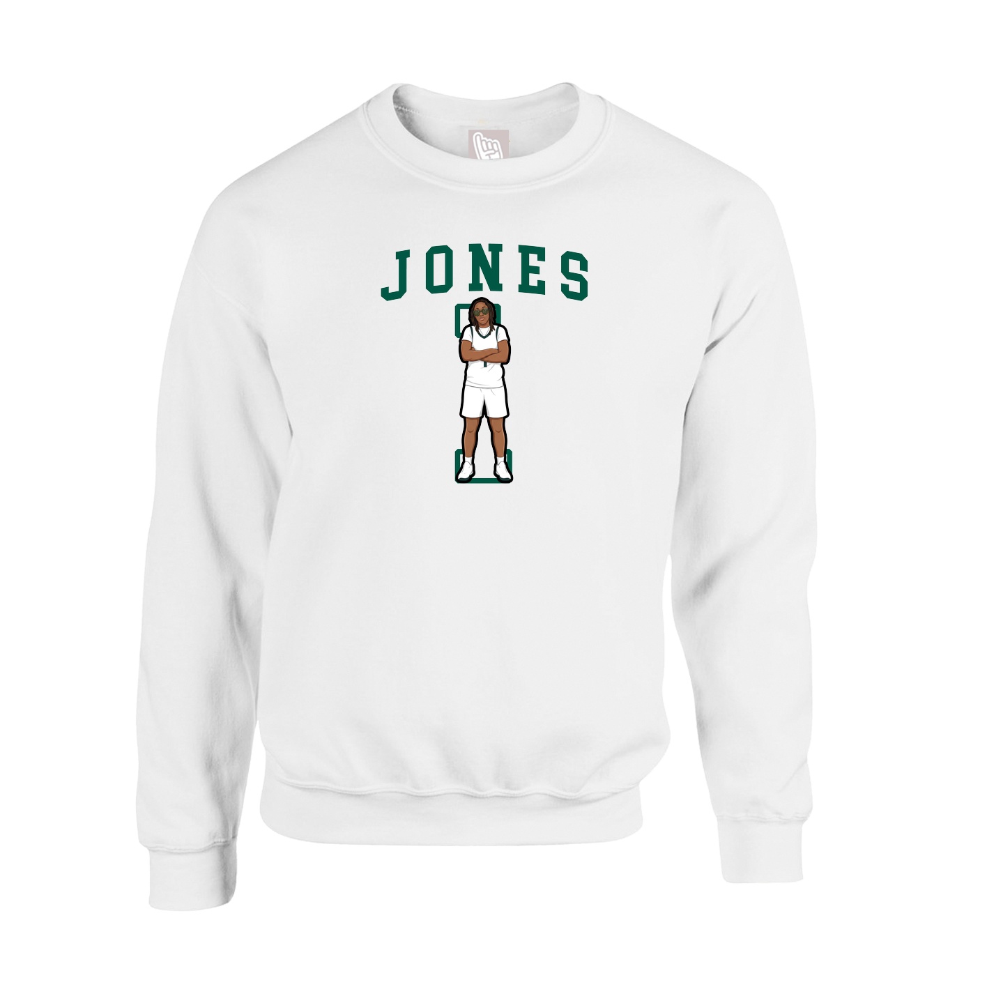 Fleece Crew — Shirsey in White