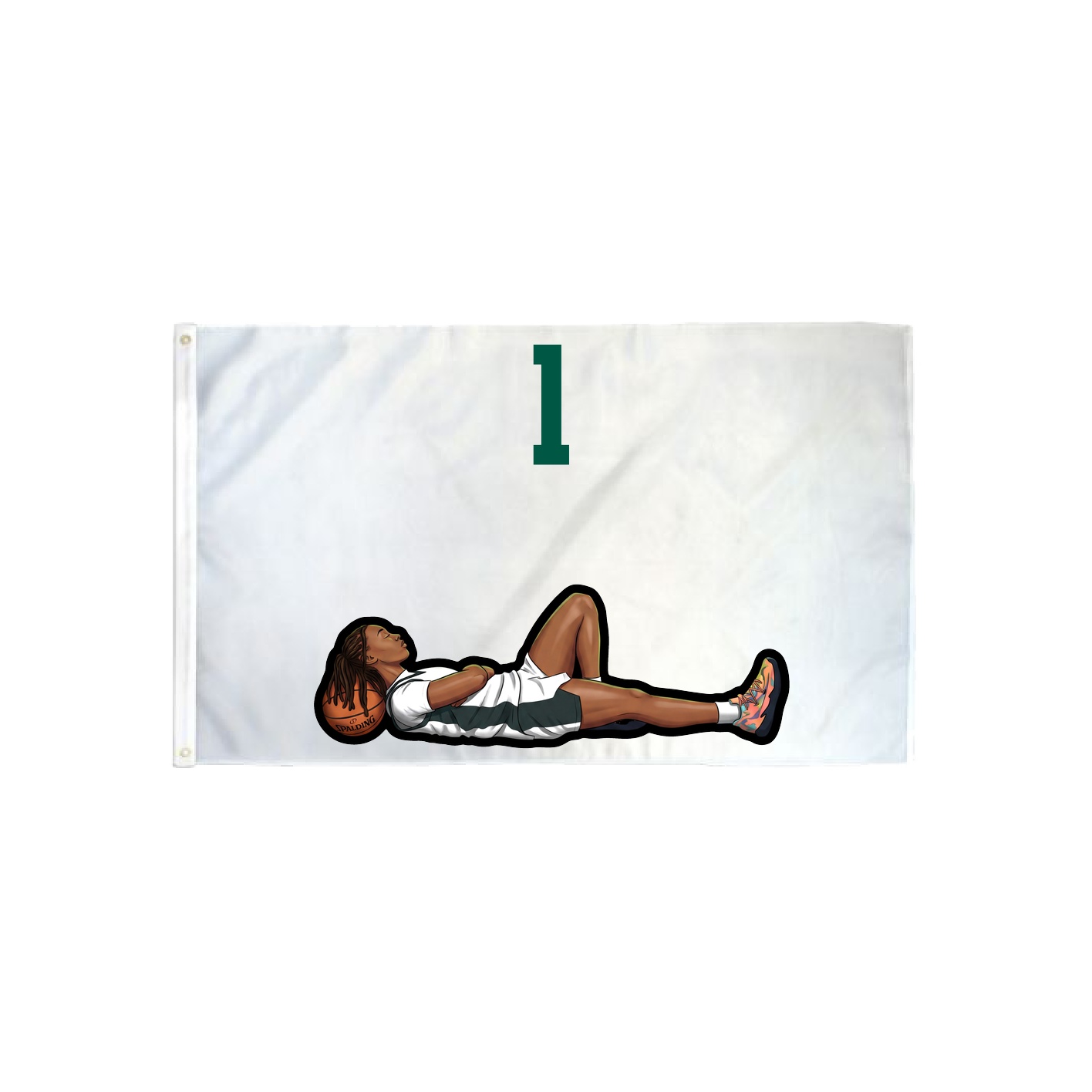 3x5 Flag — Number Top in Classic