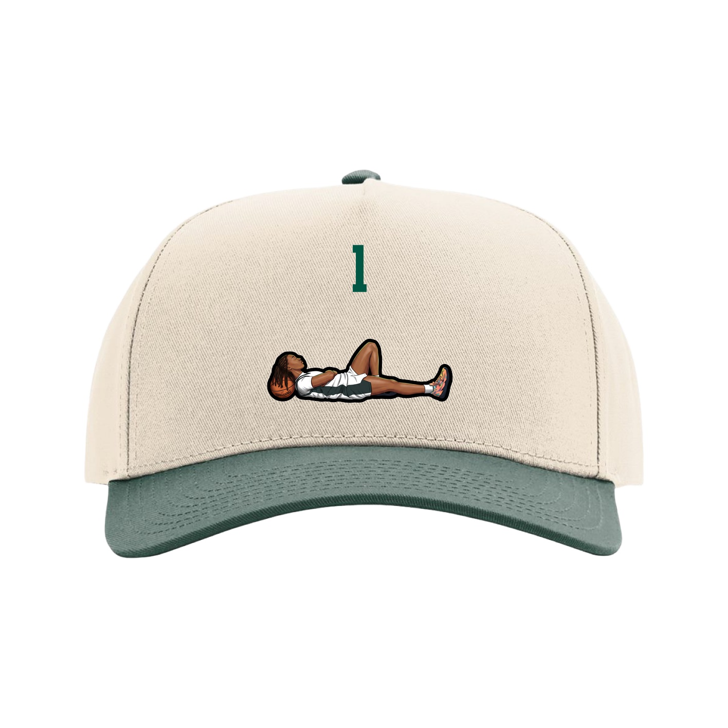 Full Fabric Five-Panel Champ Cap