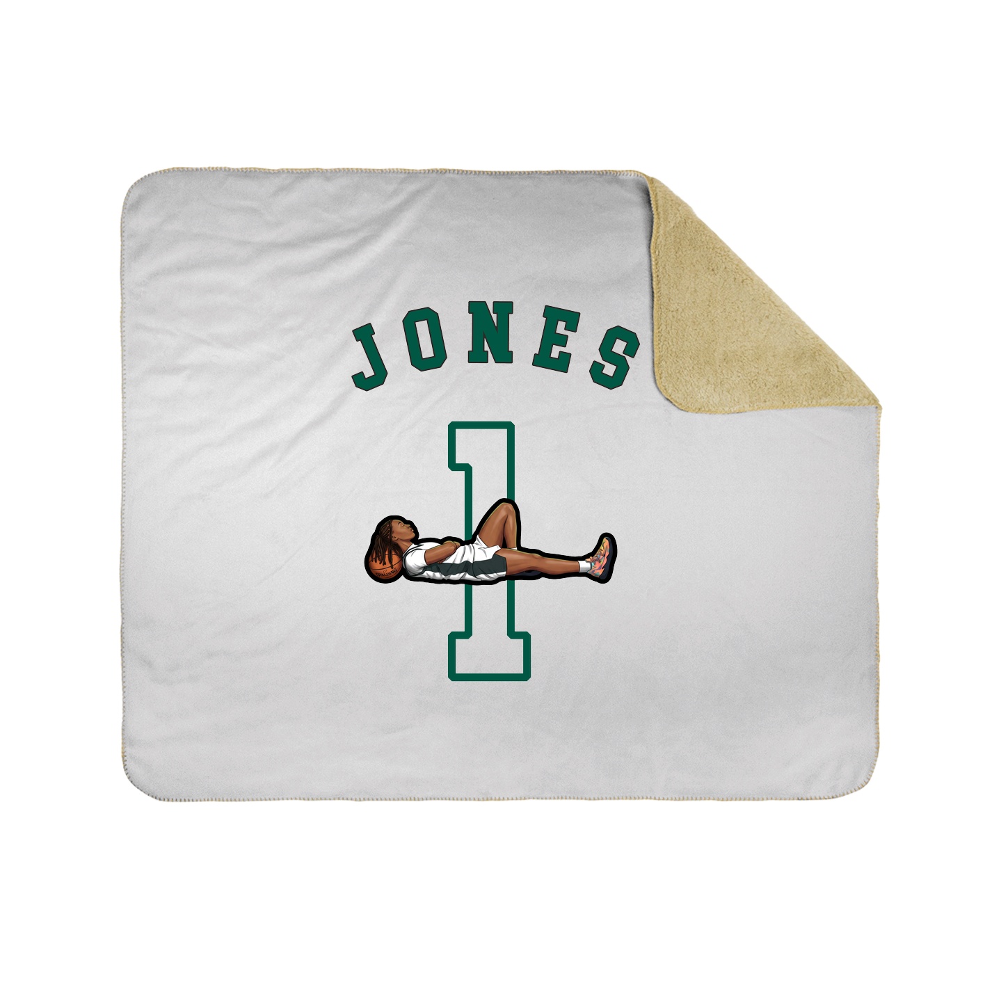 Throw Blanket — Shirsey Arch in White