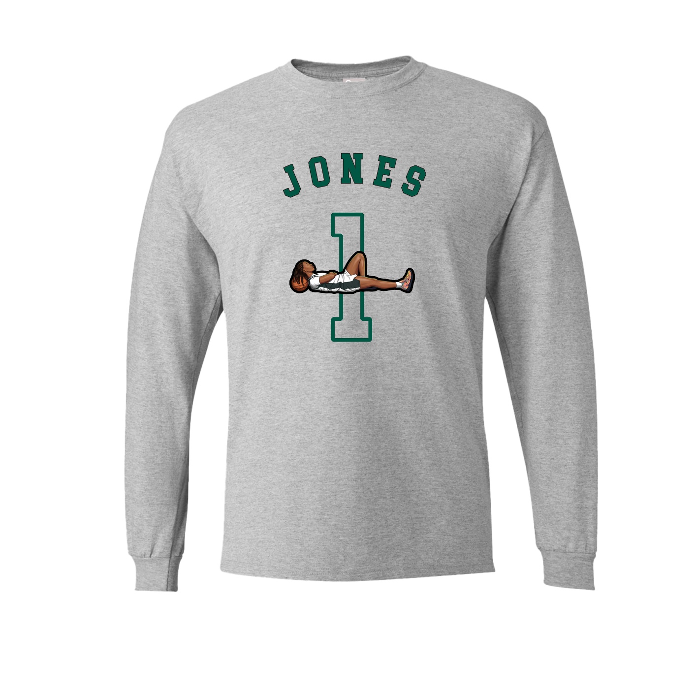Long Sleeve Tee — Shirsey Arch in Grey