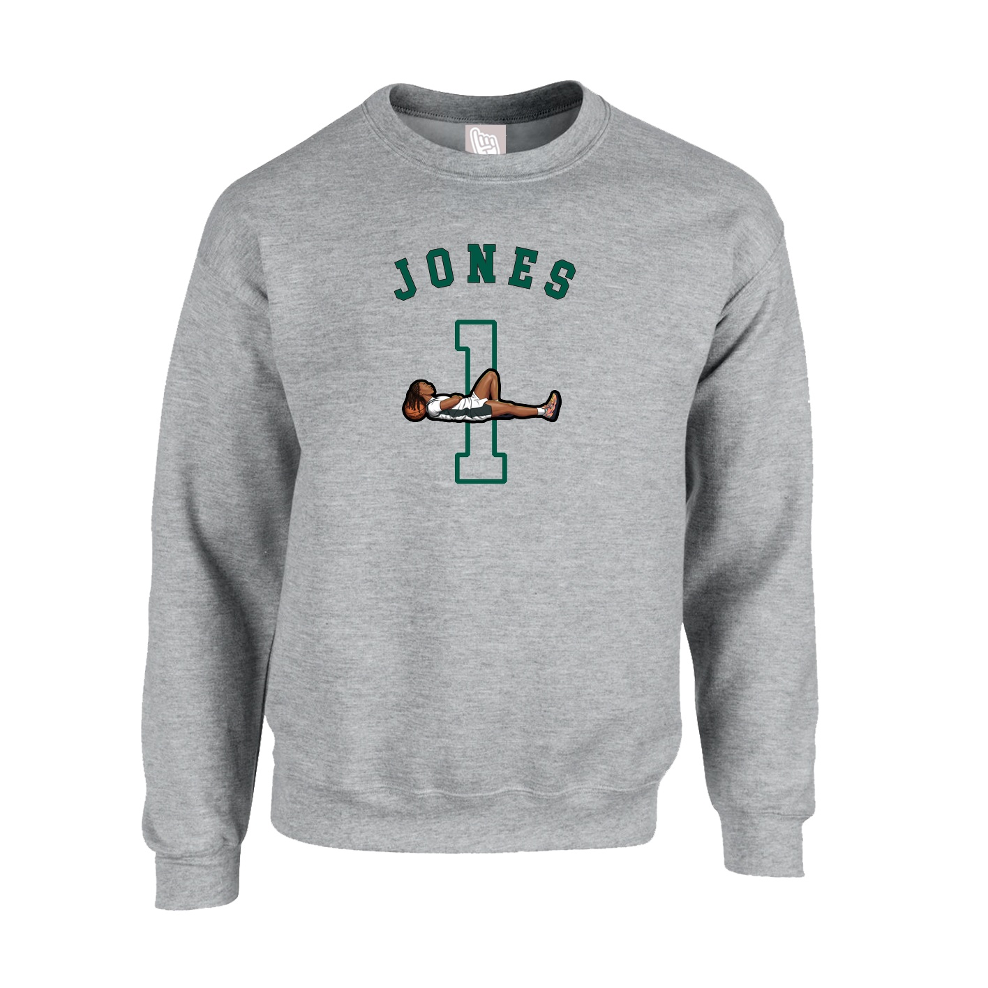Fleece Crew — Shirsey Arch in Grey
