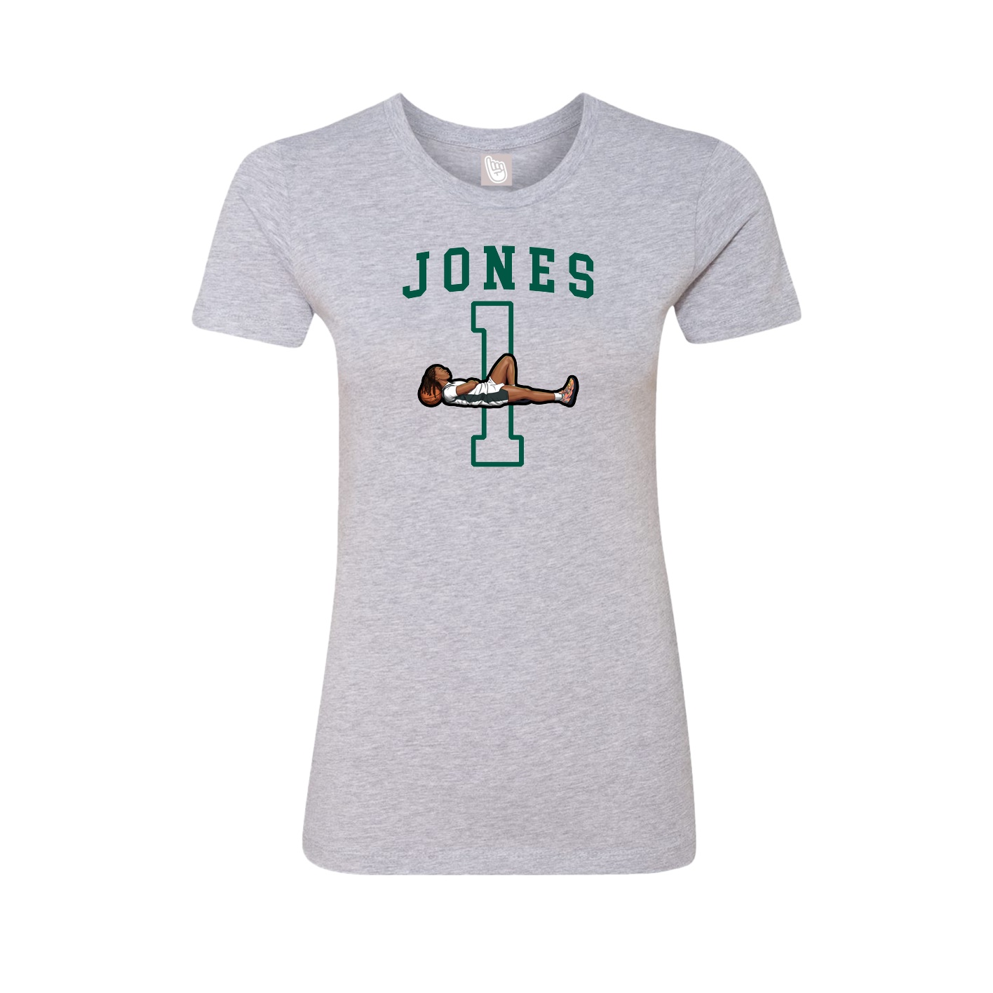 Fitted Women's Tee — Shirsey in Grey