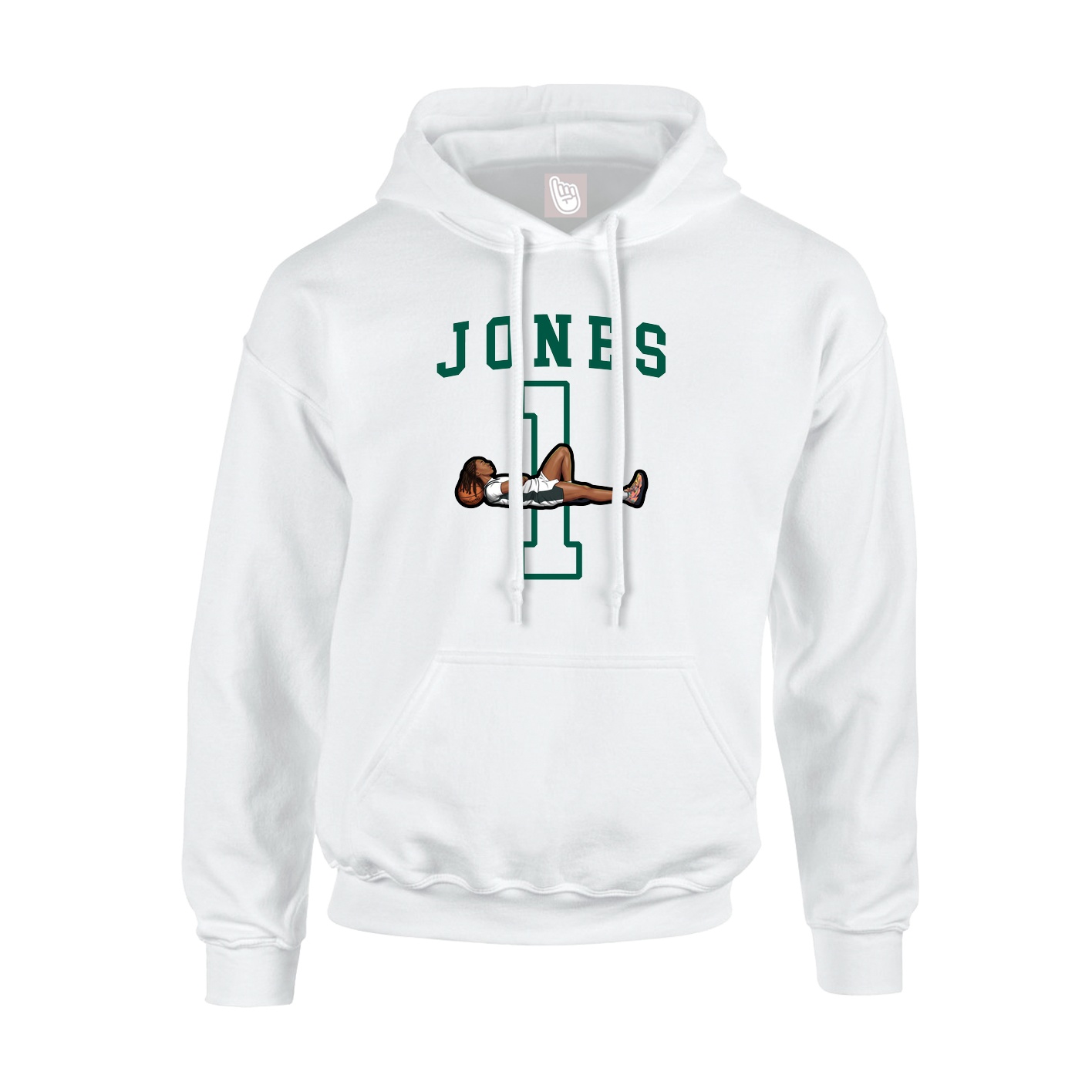 Hoodie — Shirsey in White