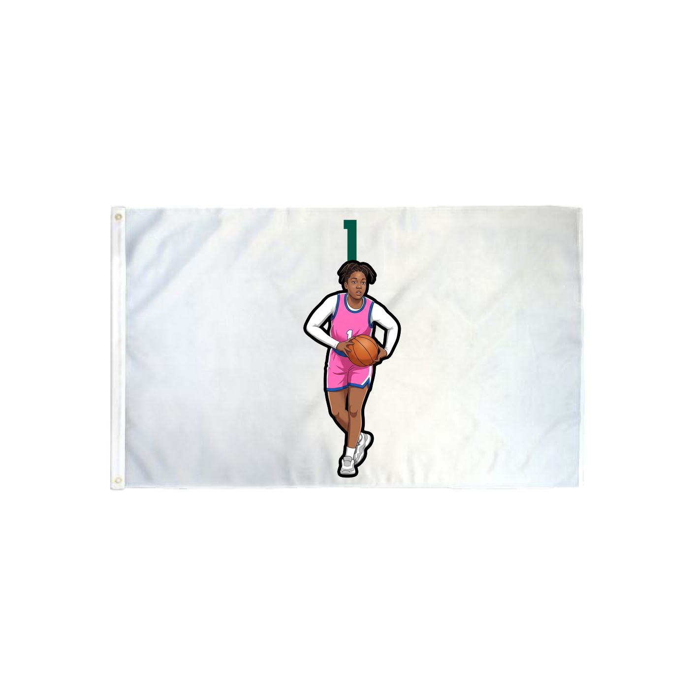 3x5 Flag — Number Top in Classic
