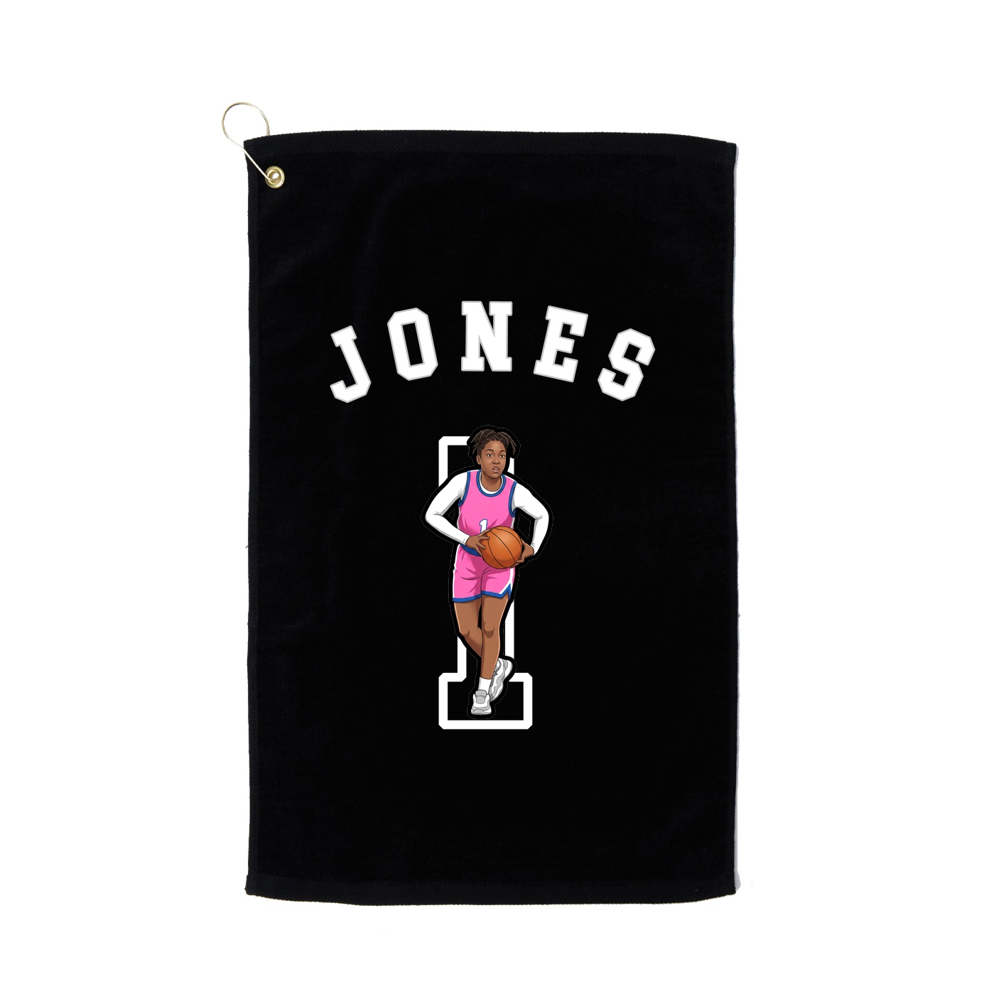 Golf Towel — Shirsey Arch in Black