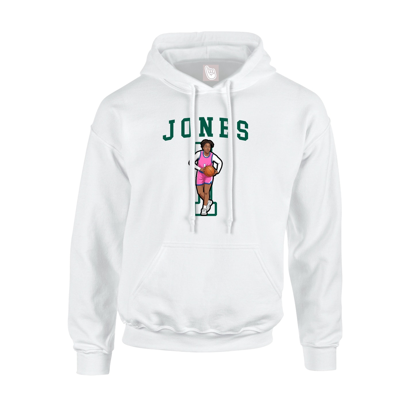 Hoodie — Shirsey in White