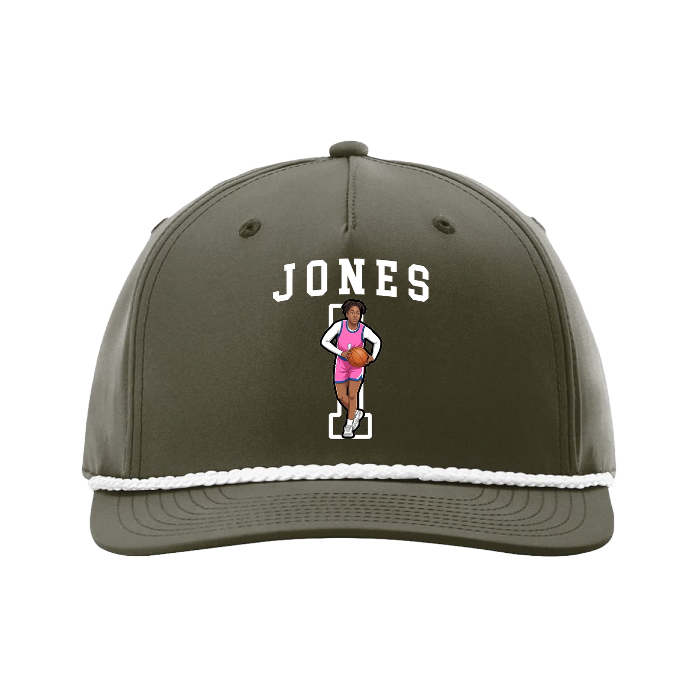 Five-Panel Classic Rope Cap — Shirsey in Green