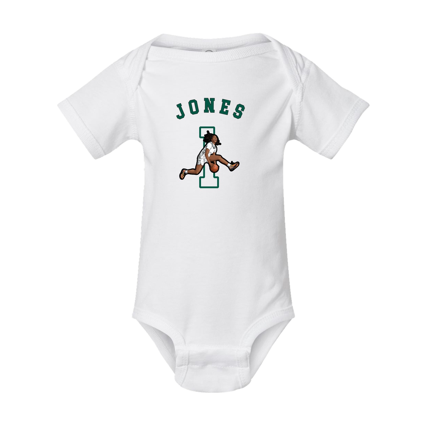 Baby Onesie — Shirsey Arch in White