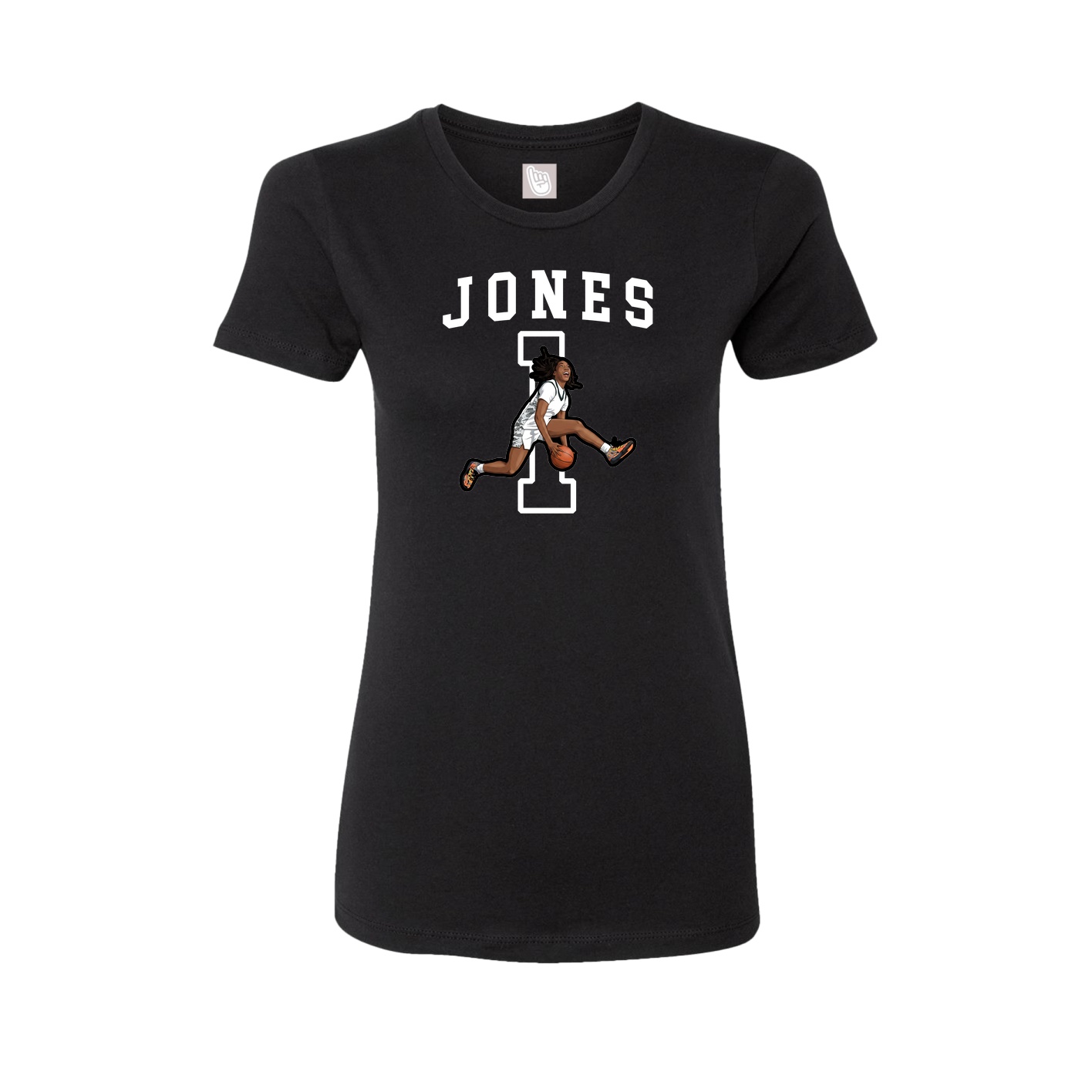 Fitted Women's Tee — Shirsey in Black