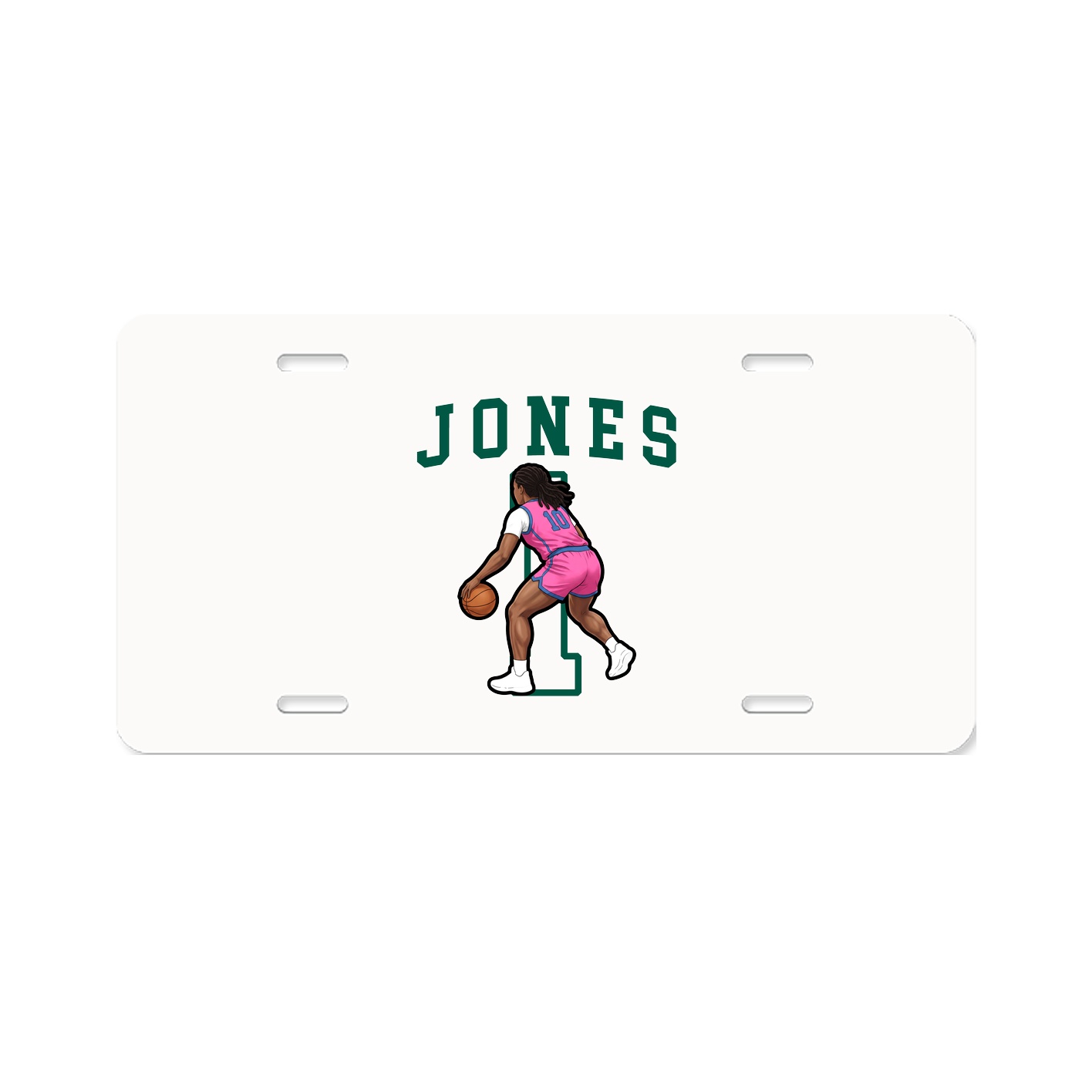 Aluminum License Plate