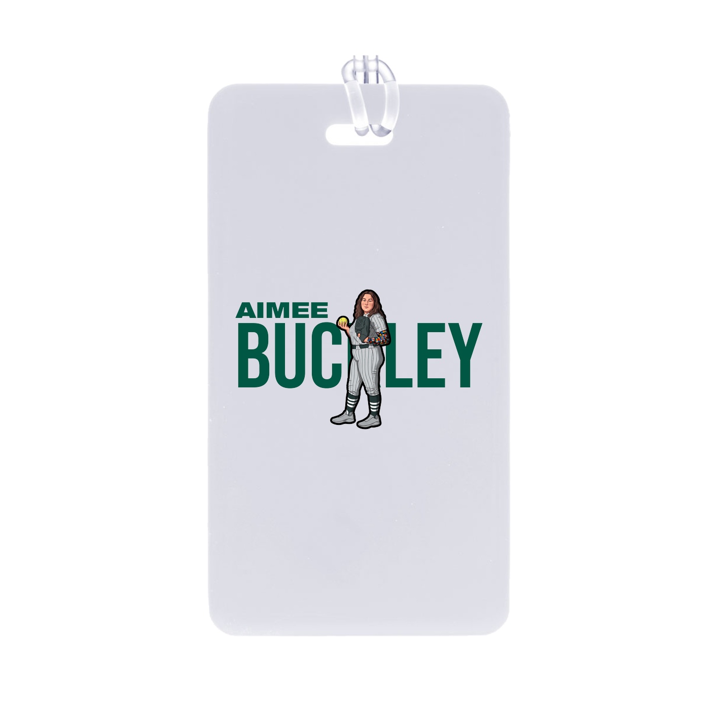 Bag Tag — Player Name in Classic