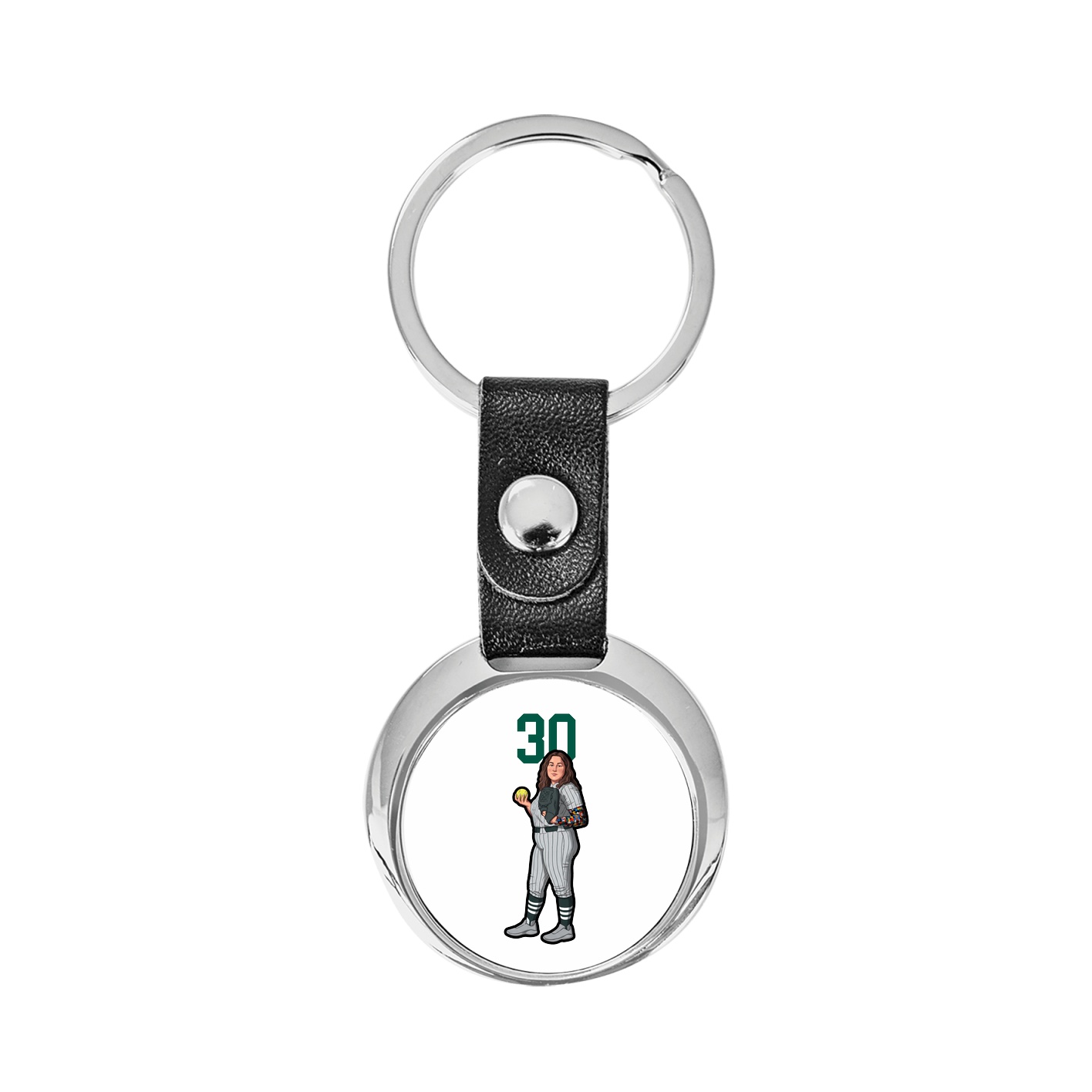 Key Chain — Number Top in Classic