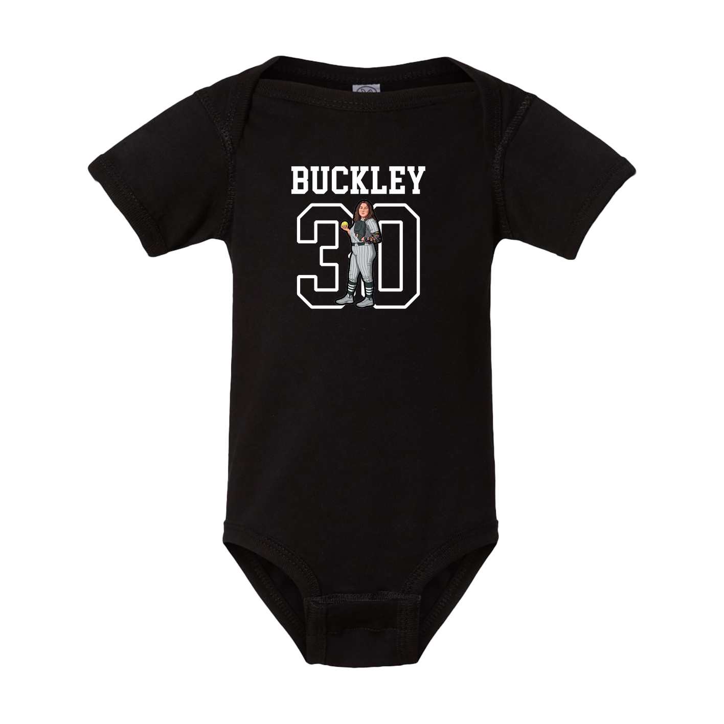 Baby Onesie — Shirsey in Black