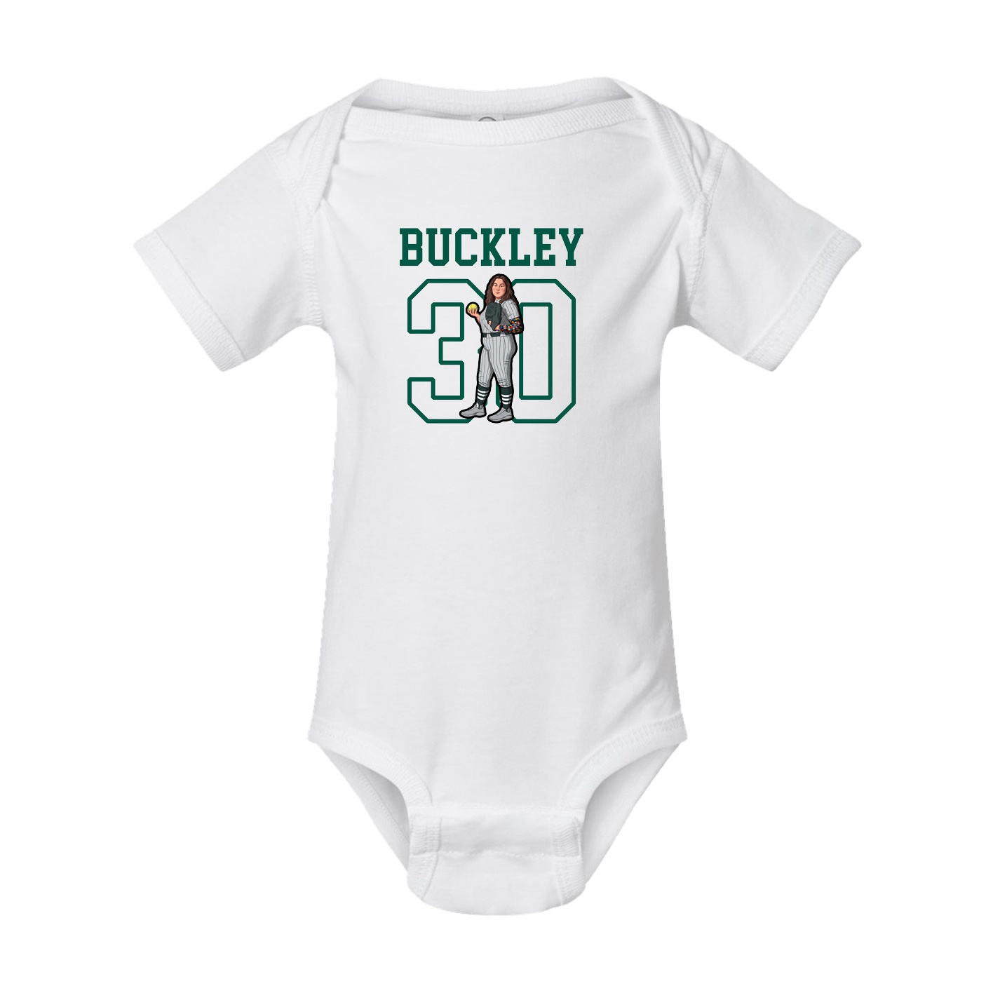 Baby Onesie — Shirsey in White