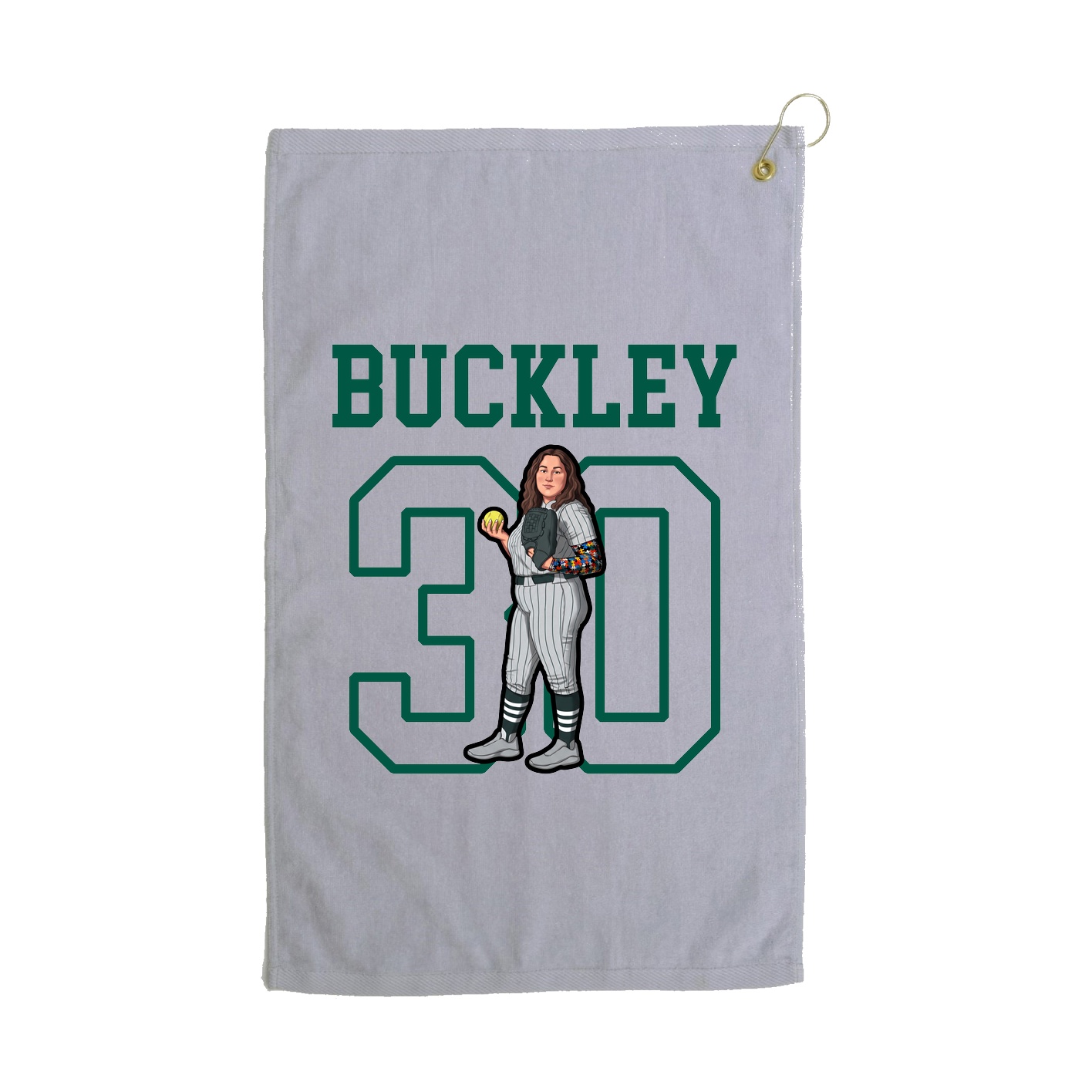 Golf Towel — Shirsey in Grey
