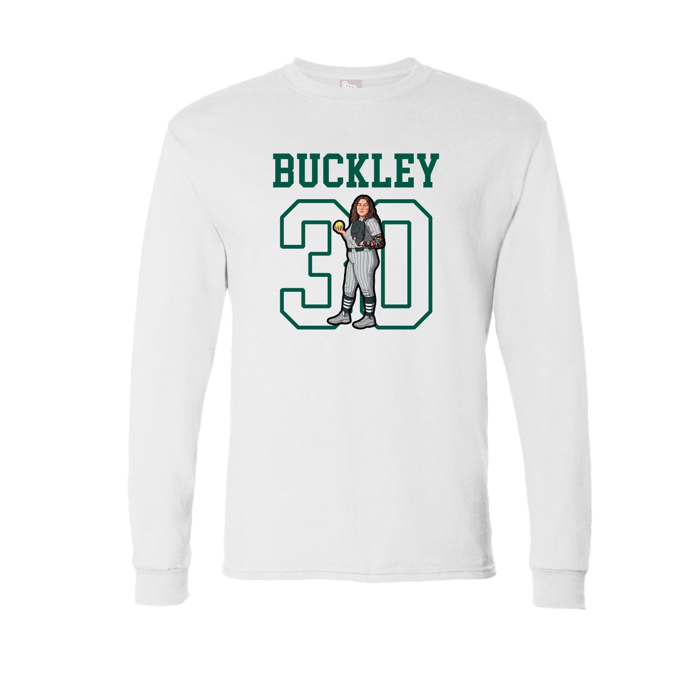 Long Sleeve Tee — Shirsey in White