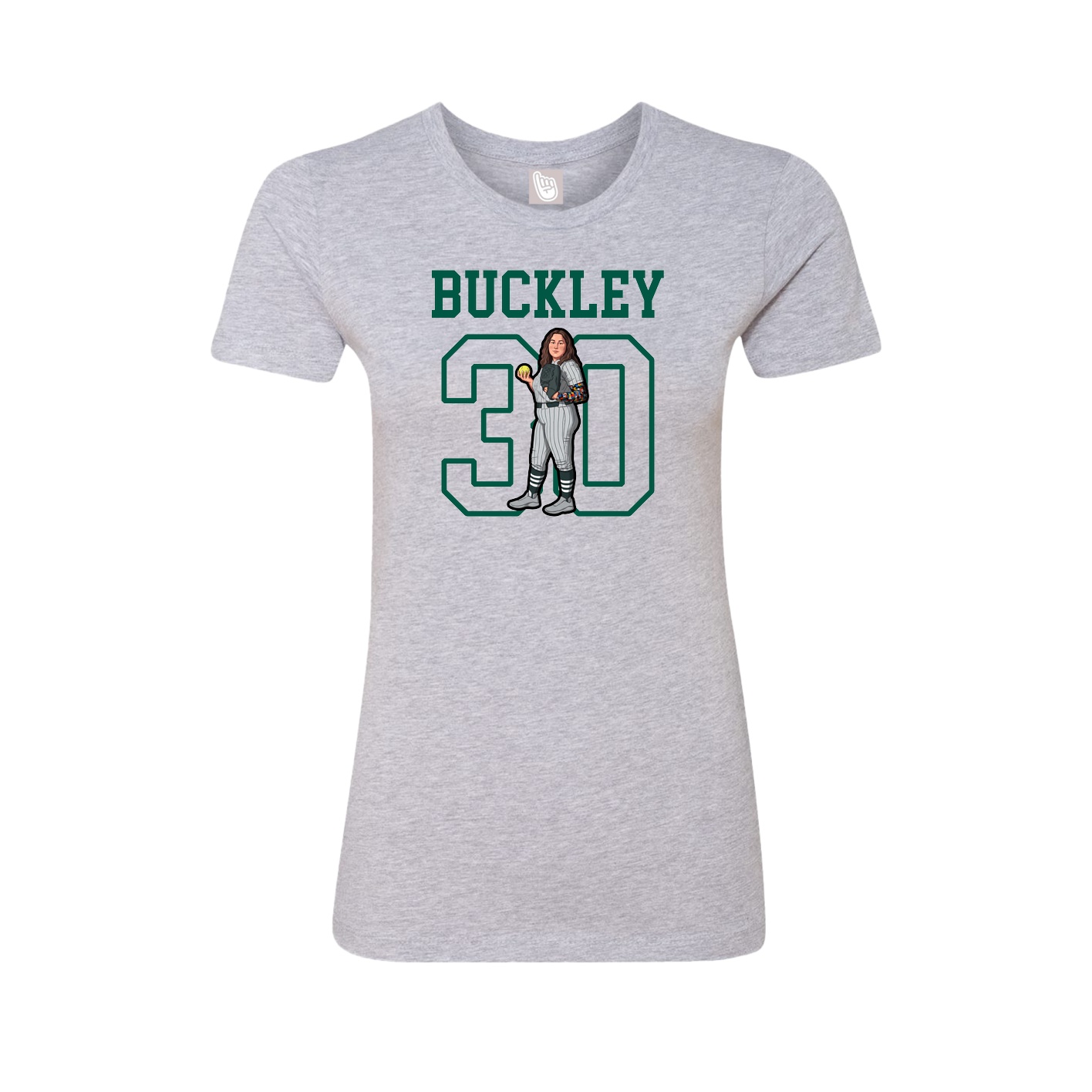Womens Tee — Shirsey in Grey