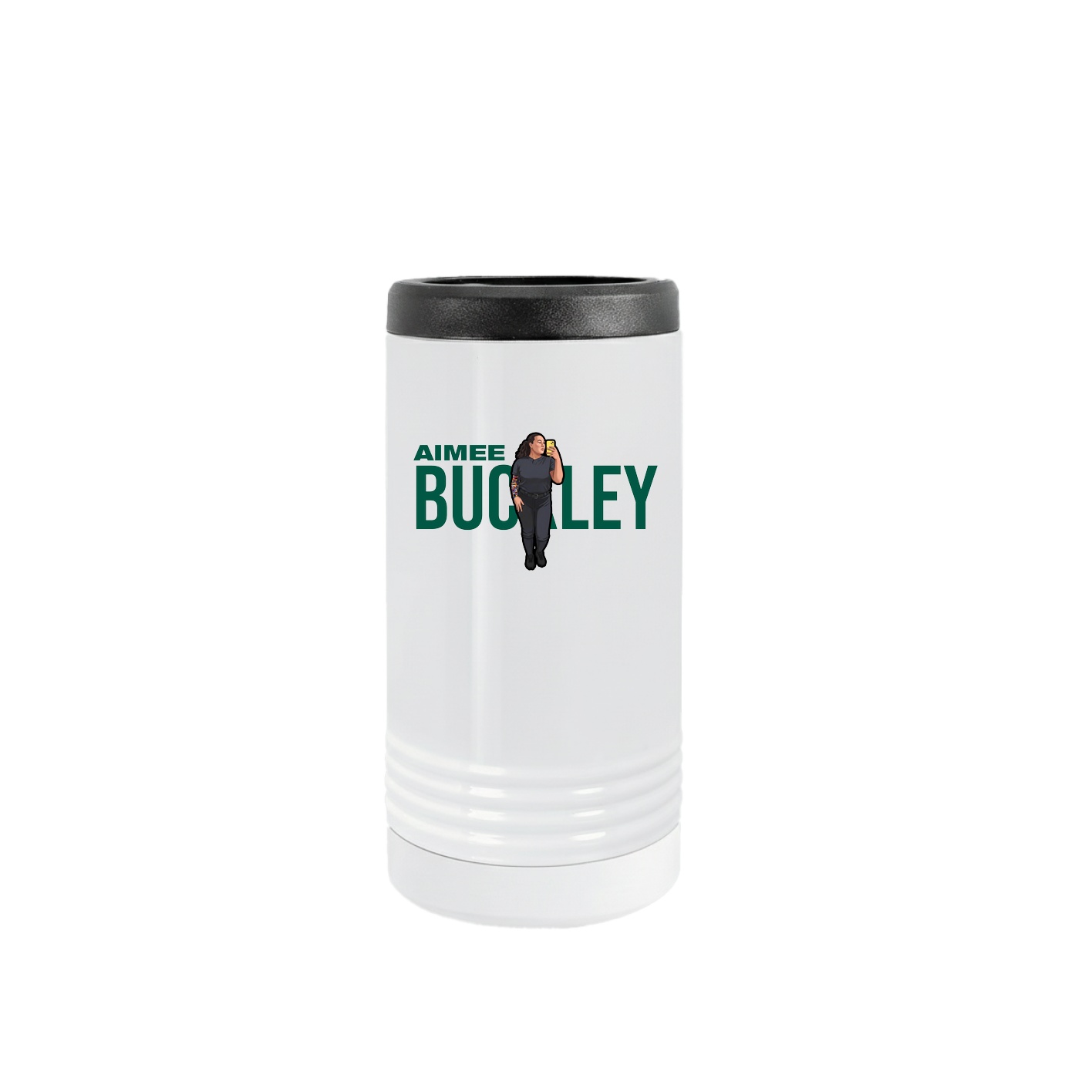 Slim Beverage Holder — Player Name in White