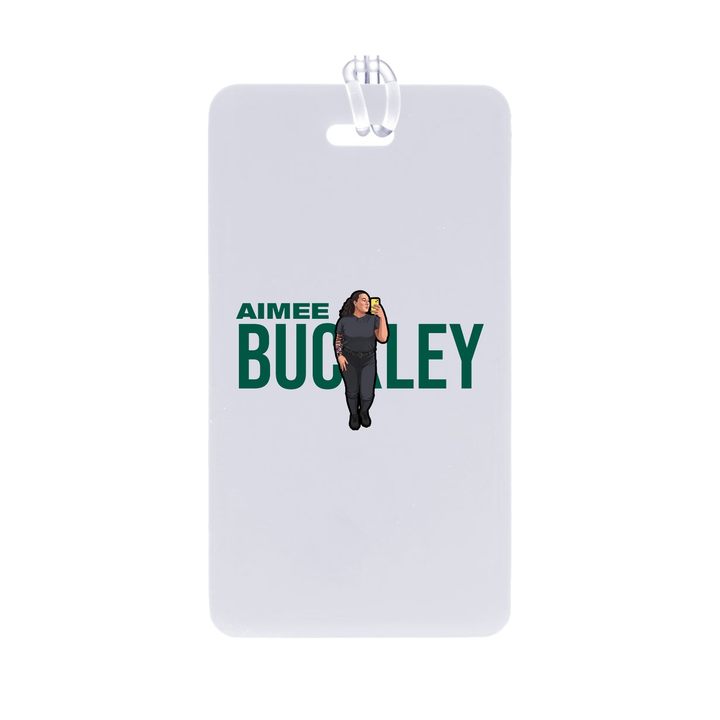 Bag Tag — Player Name in Classic