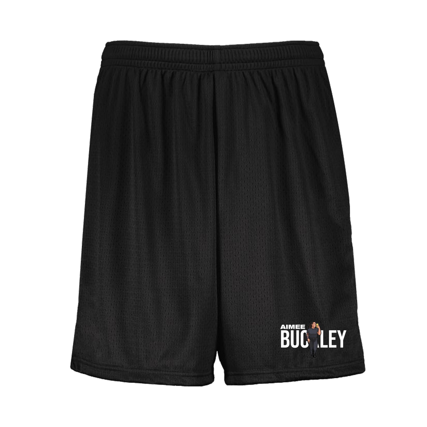 Shorts — Player Name in Black