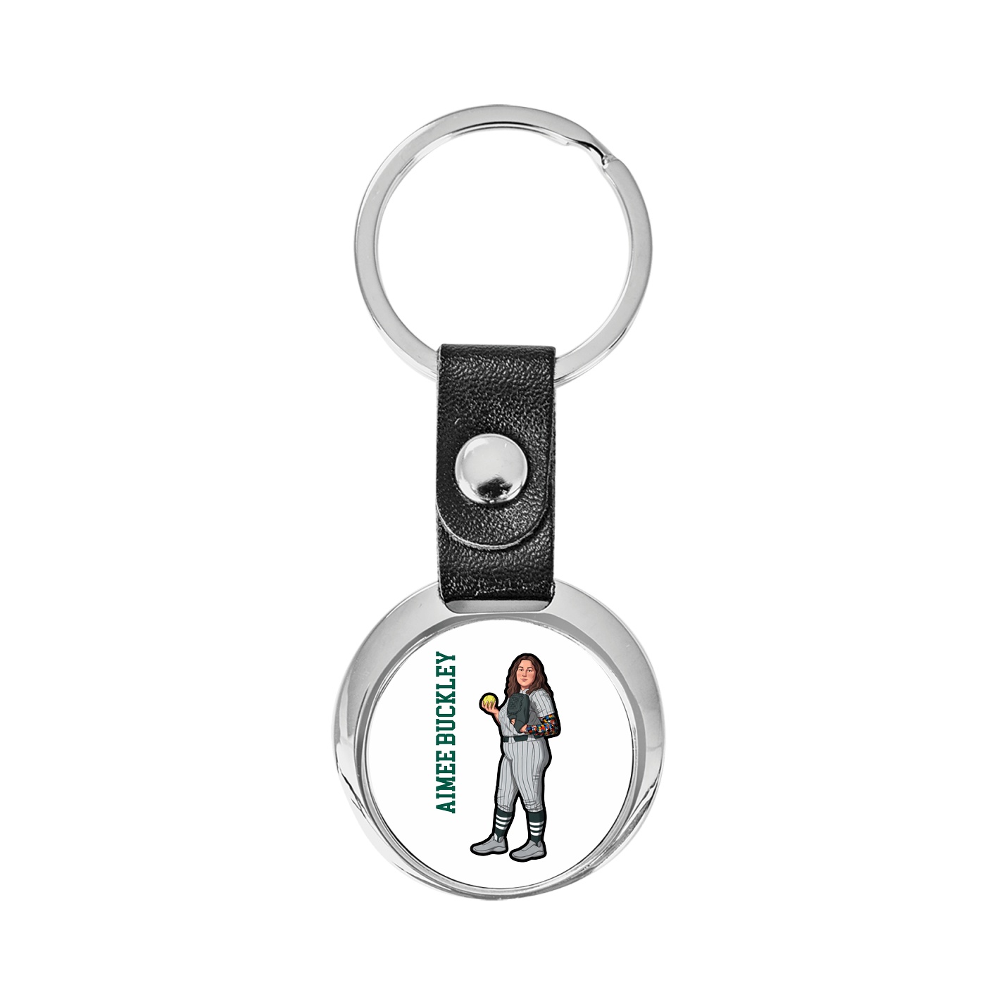 Key Chain — Name Vertical in Classic