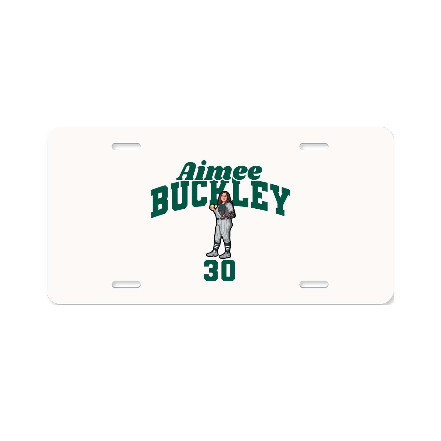 License Plate — Signature Arch in Classic