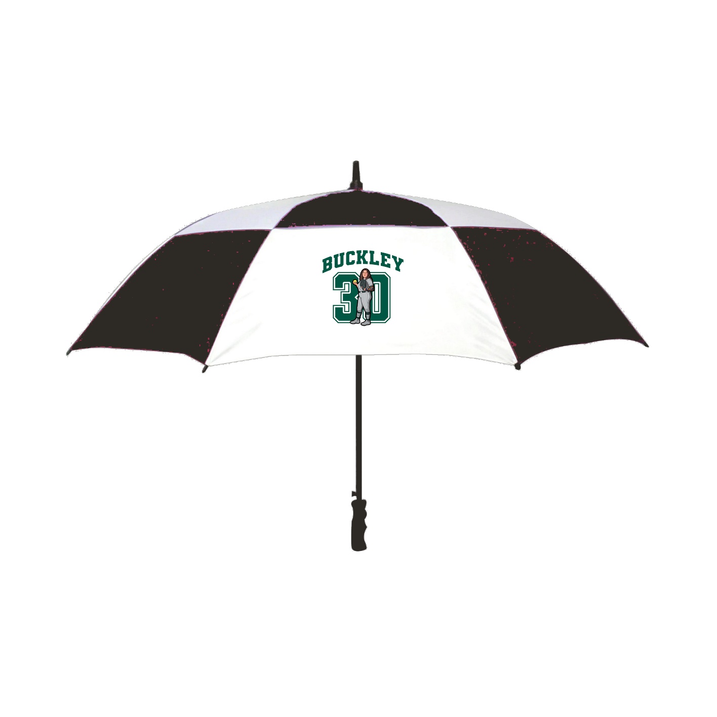 Golf Umbrella — Number in Black