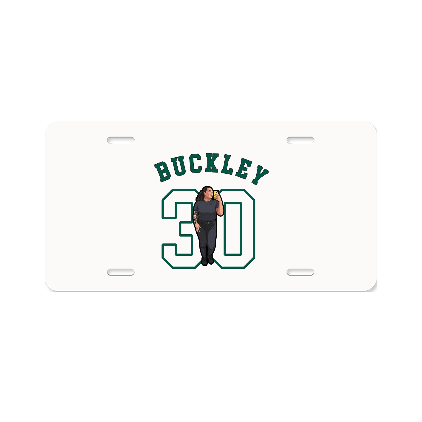 License Plate — Shirsey Arch in Classic