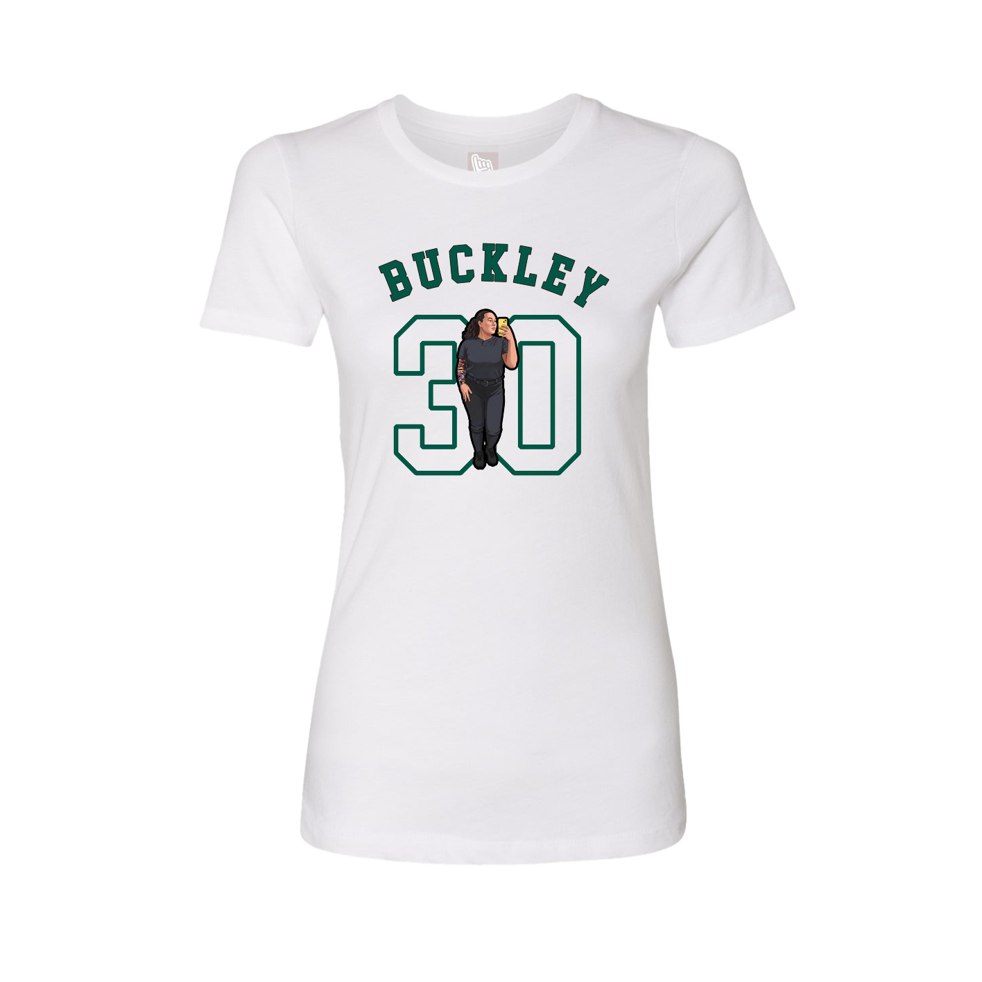 Womens Tee — Shirsey Arch in White