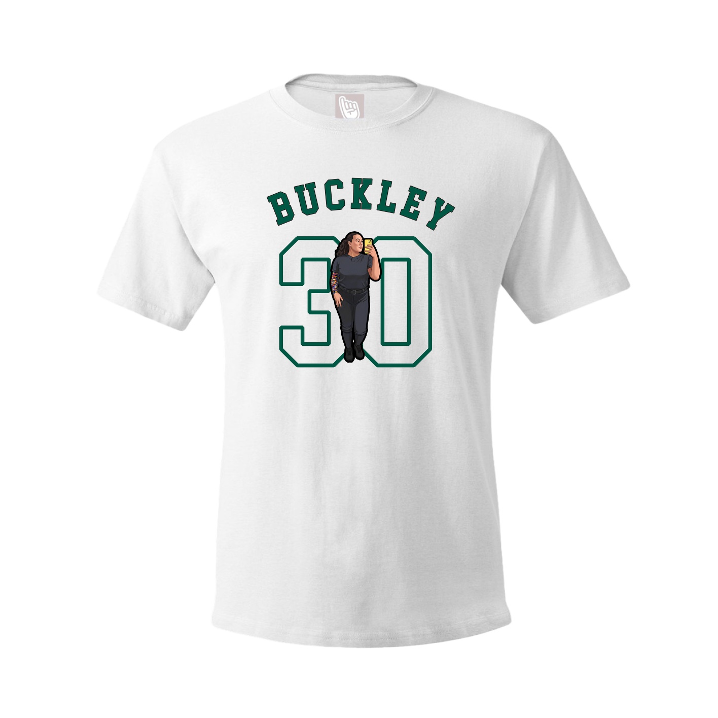 Youth Tee — Shirsey Arch in White