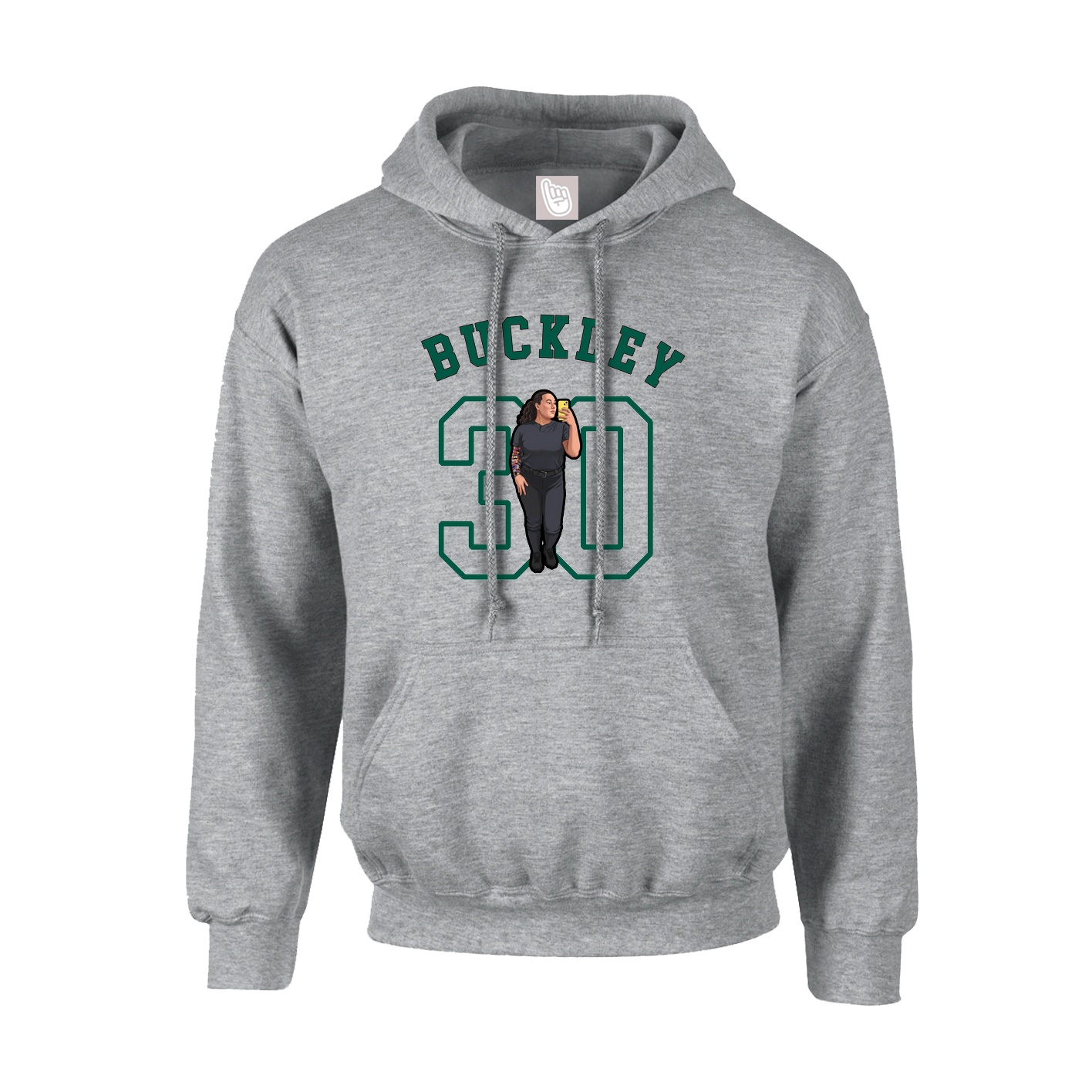 Hoodie — Shirsey Arch in Grey