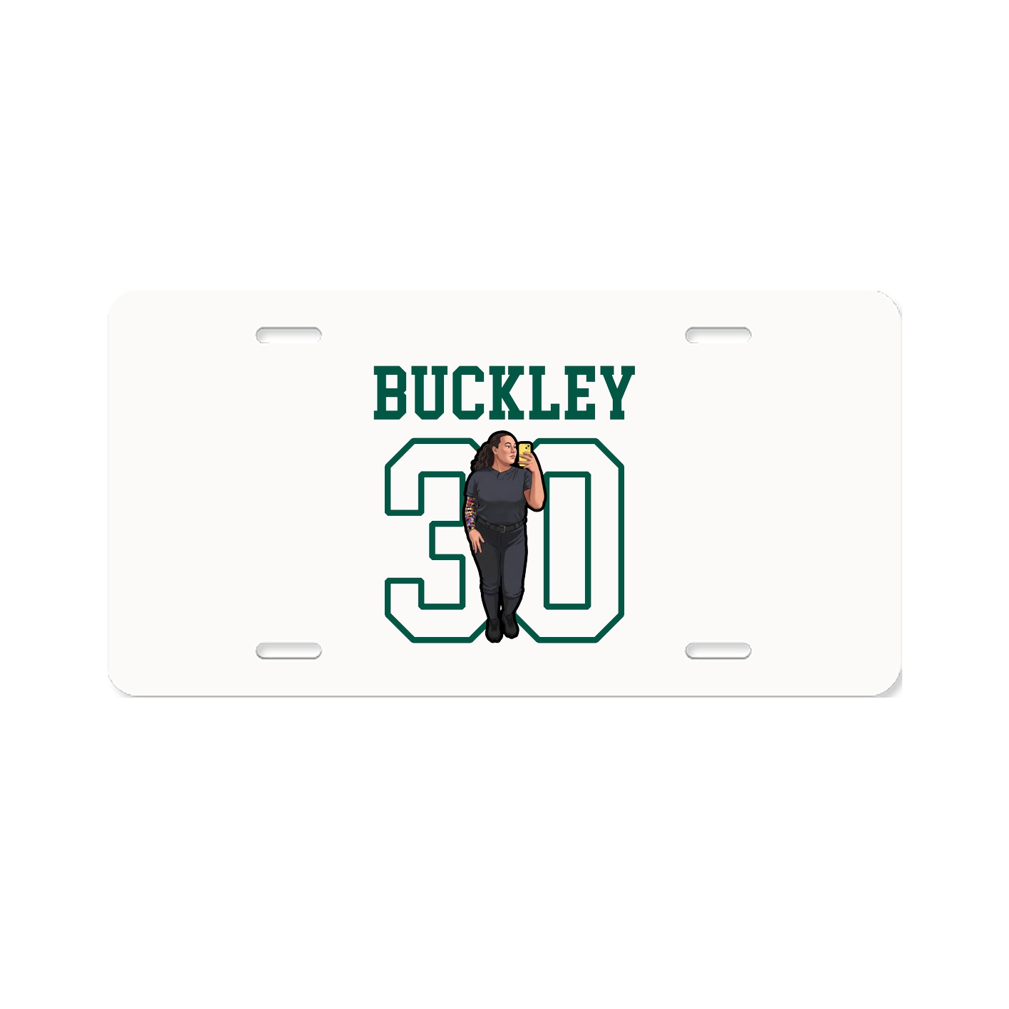 License Plate — Shirsey in Classic