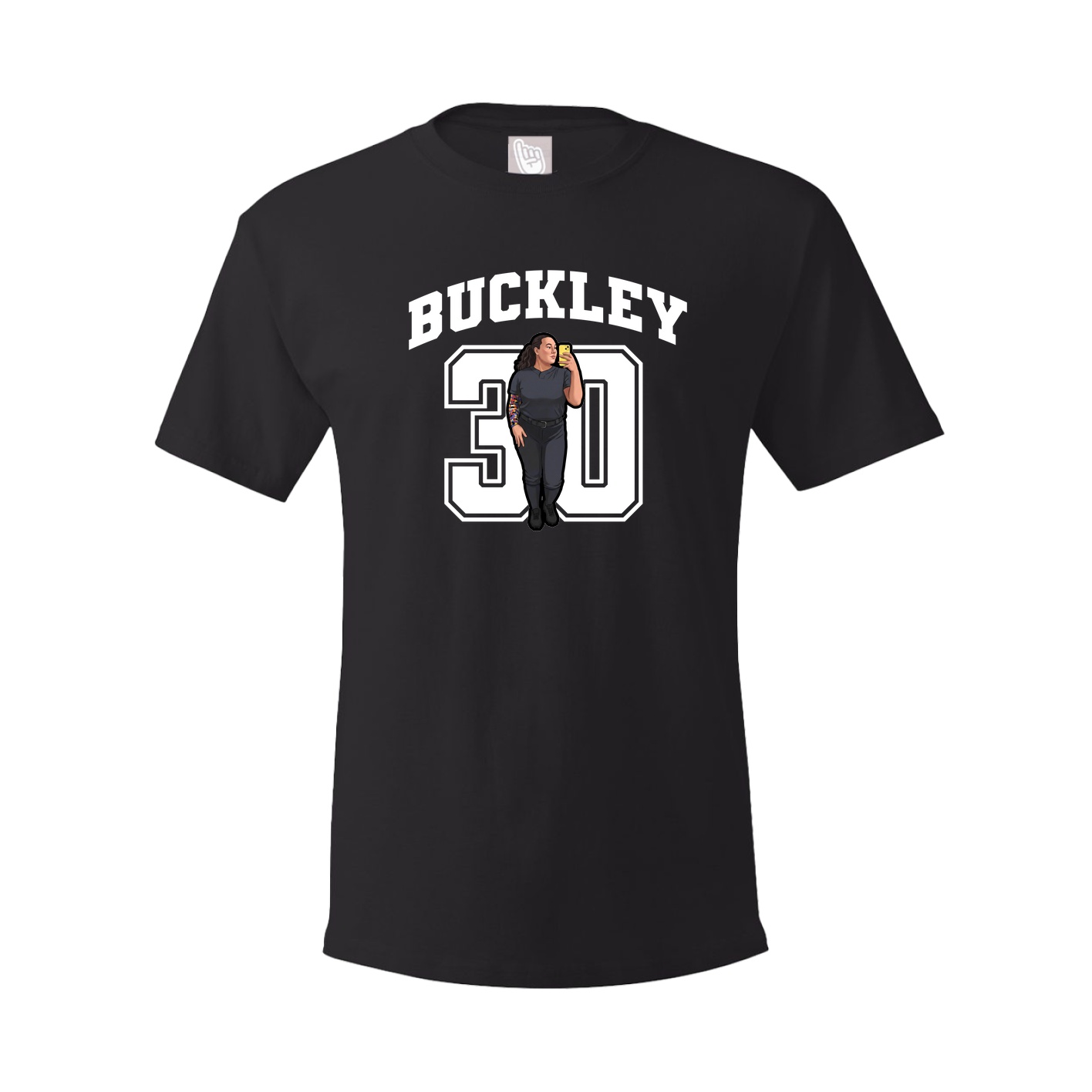 Tee — Number in Black
